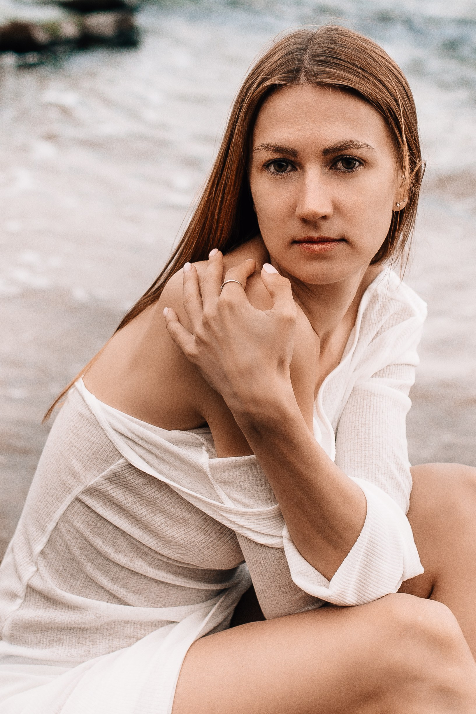 Марина и море…. Photographer in Bilbao Irina Makou