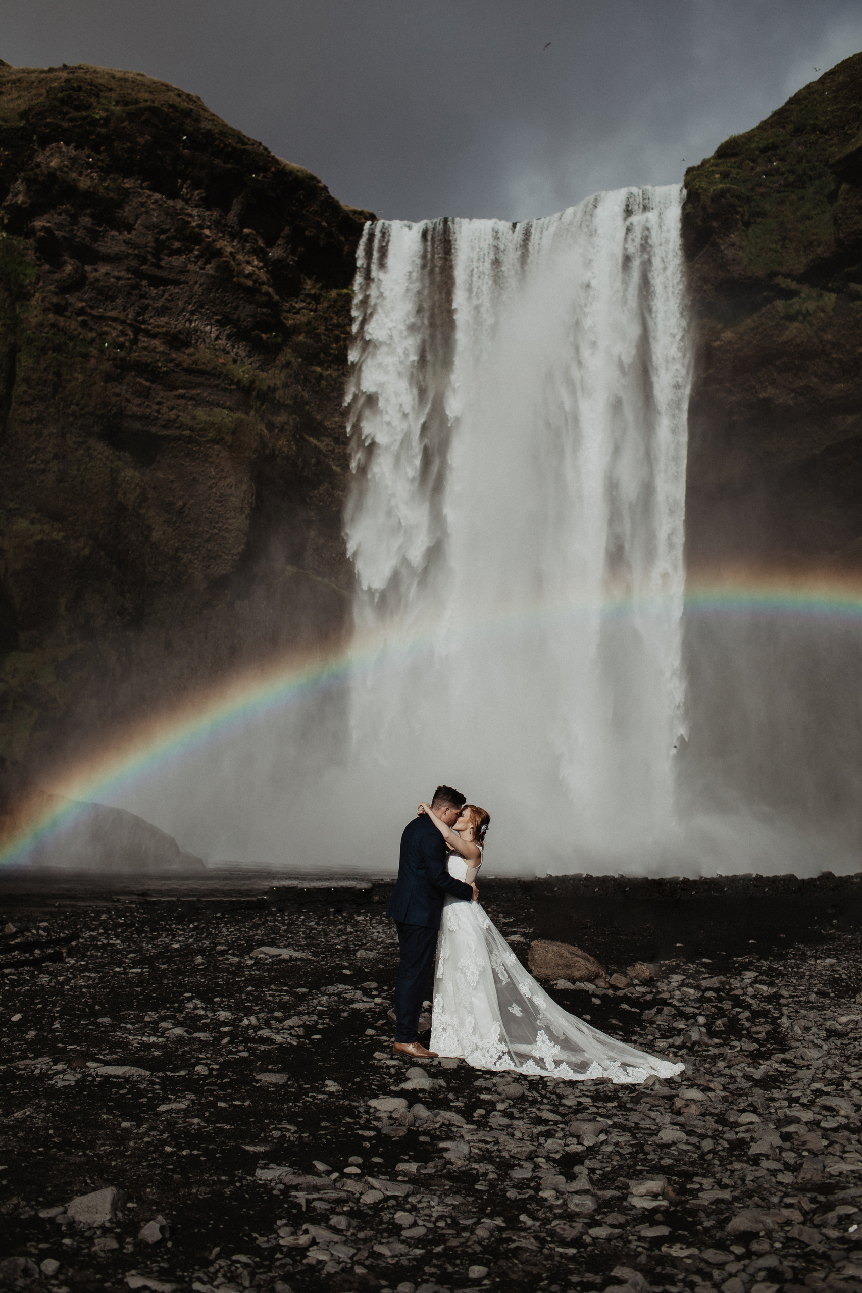 Black beach Iceland elopement | Iceland elopement photographer. Iceland elopement photographer & videographer