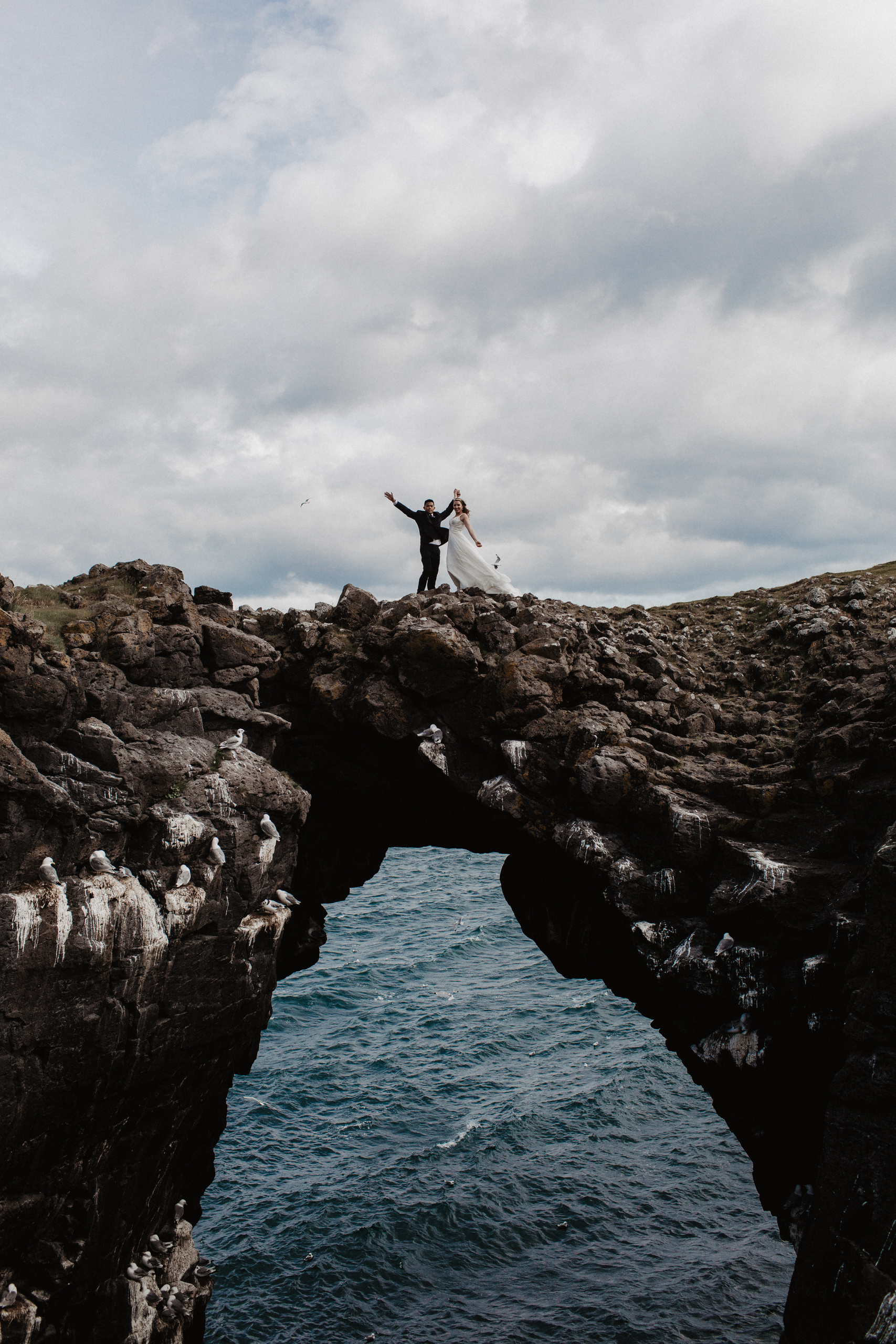 Wedding in Budir Iceland. Iceland elopement photographer & videographer