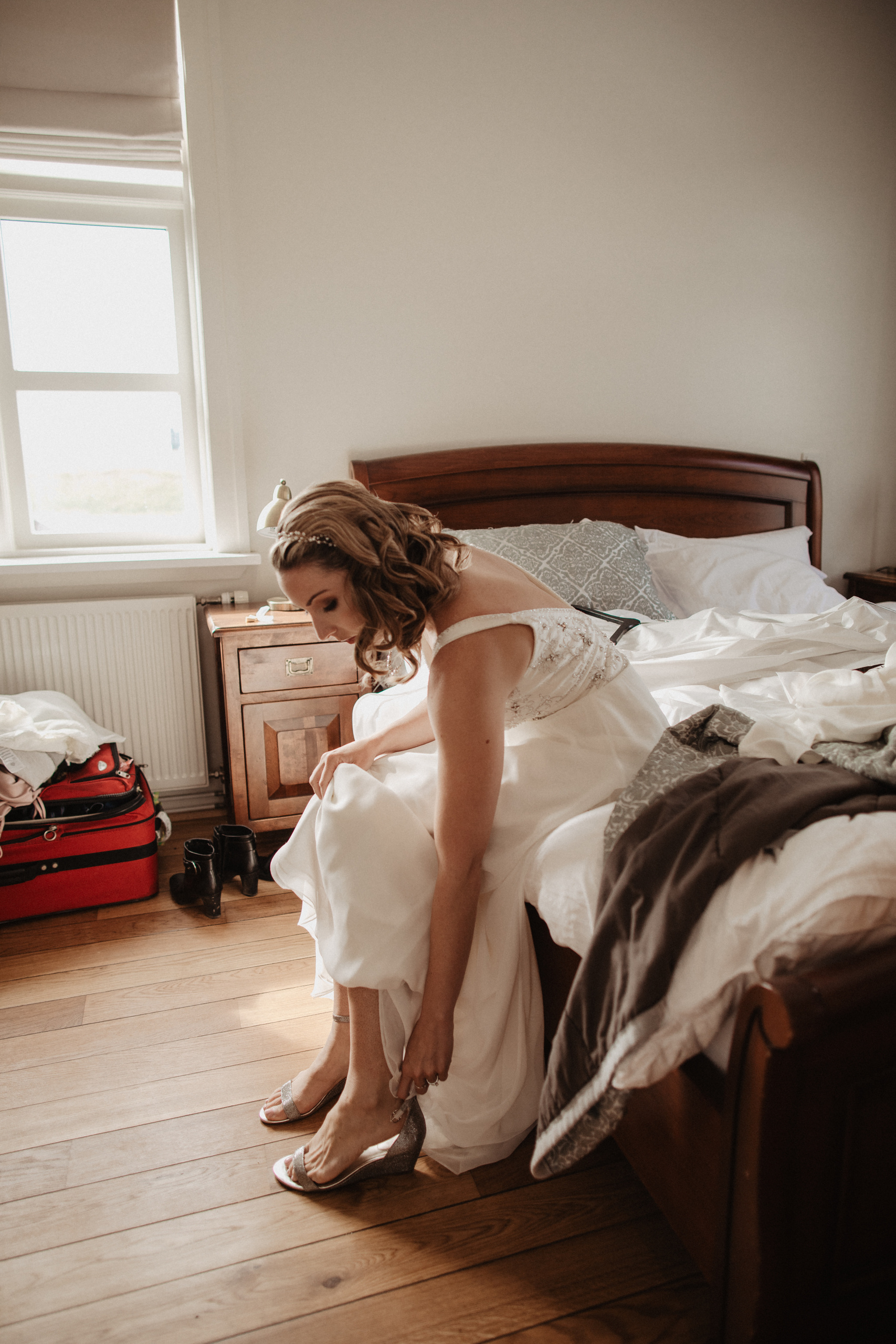 Wedding in Budir Iceland. Iceland elopement photographer & videographer