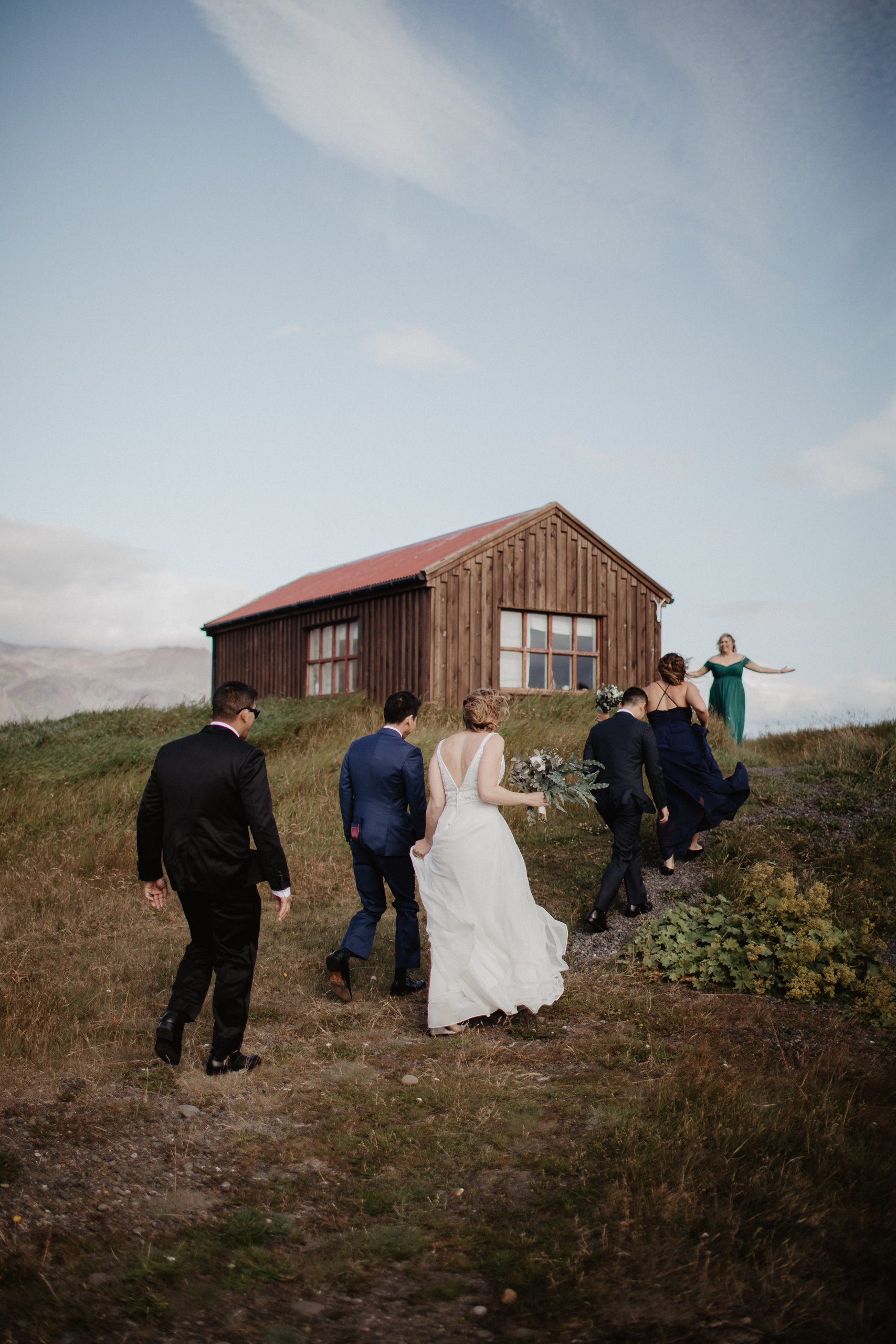 Wedding in Budir Iceland. Iceland elopement photographer & videographer