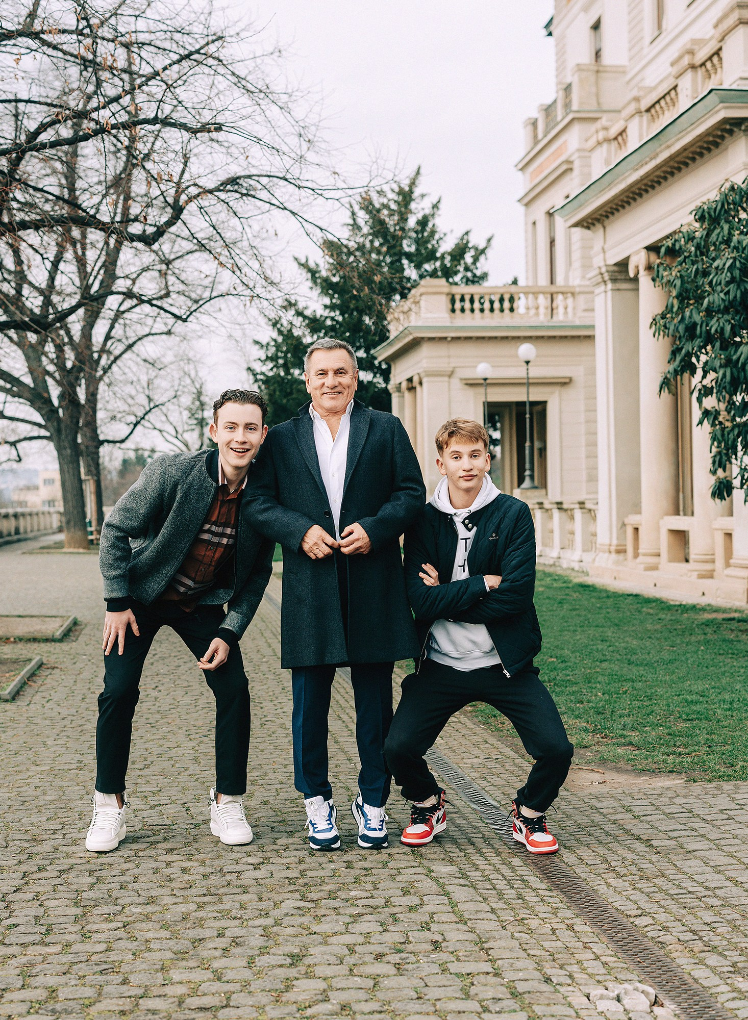 Наталья с семьей. Rodinný a svatební fotograf v Praze