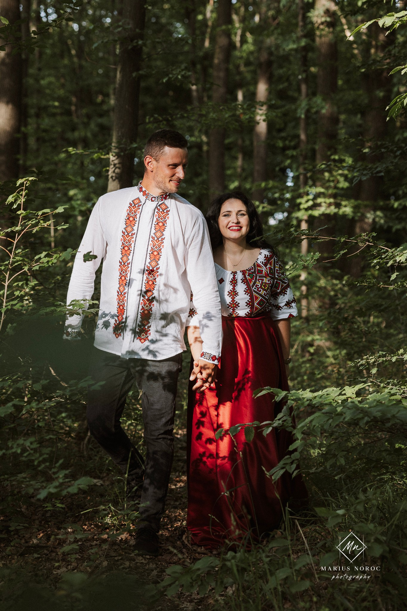 Nicoleta și Ionuț au ales Forest Events Cucorăni pentru ședința foto "