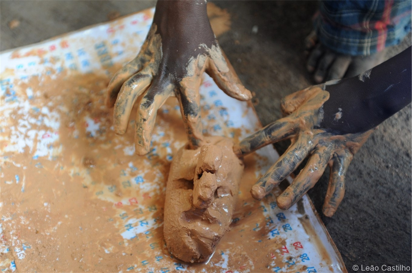 Photos of volunteer work in Congo. Simbahalu