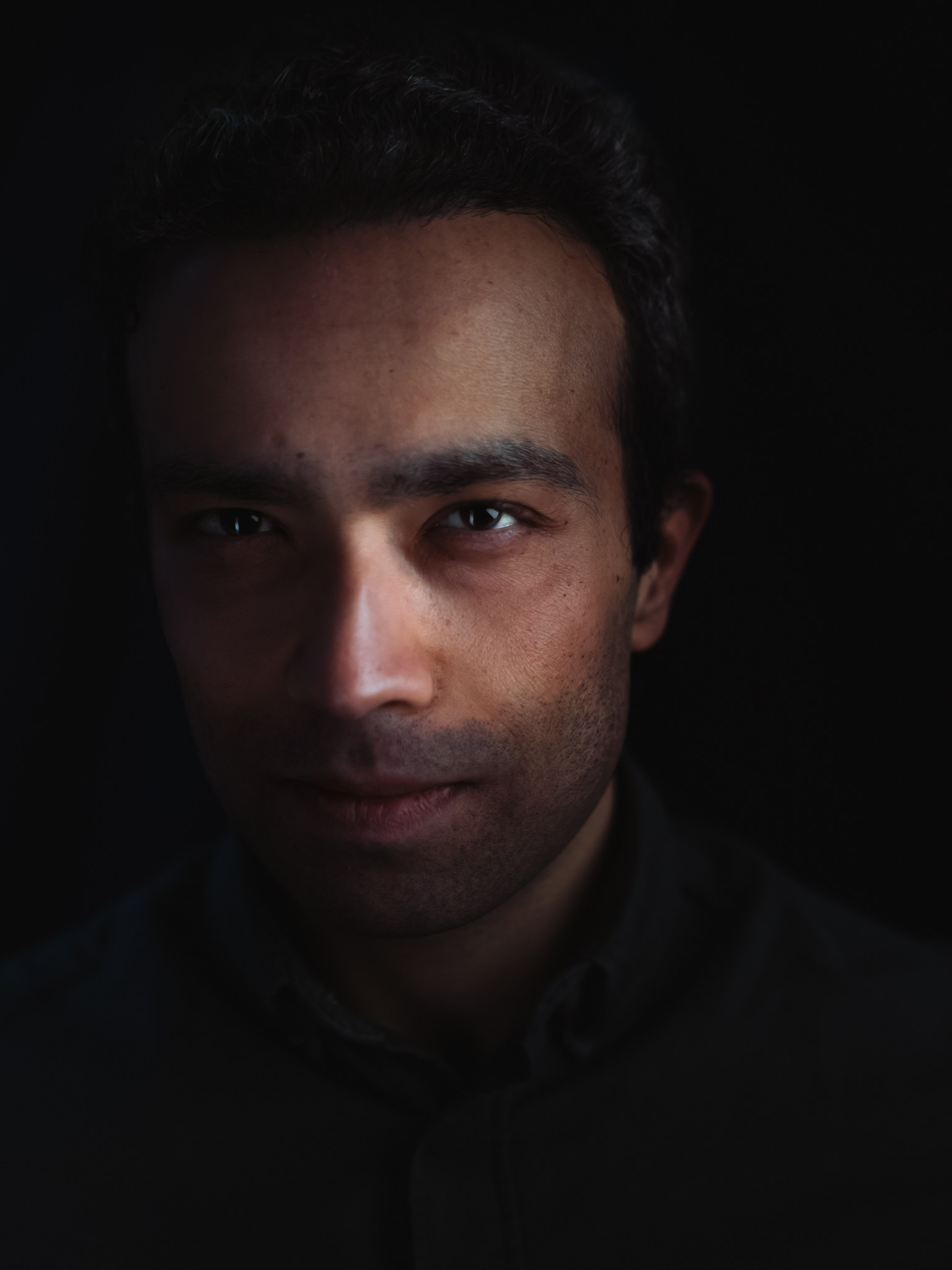 Dramatische Lichtstimmung für kraftvolle Portraits