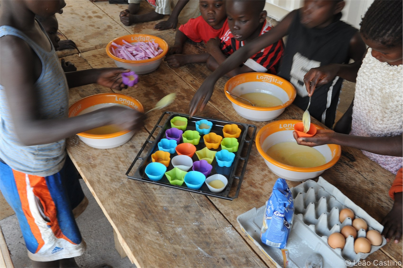 Photos of volunteer work in Congo. Simbahalu