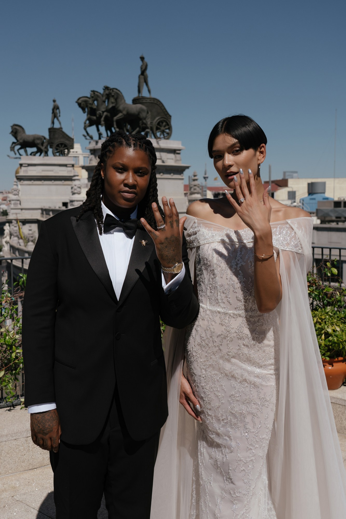 Wedding in famous Four Seasons Hotel, Madrid. Wedding photographer videographer Spain