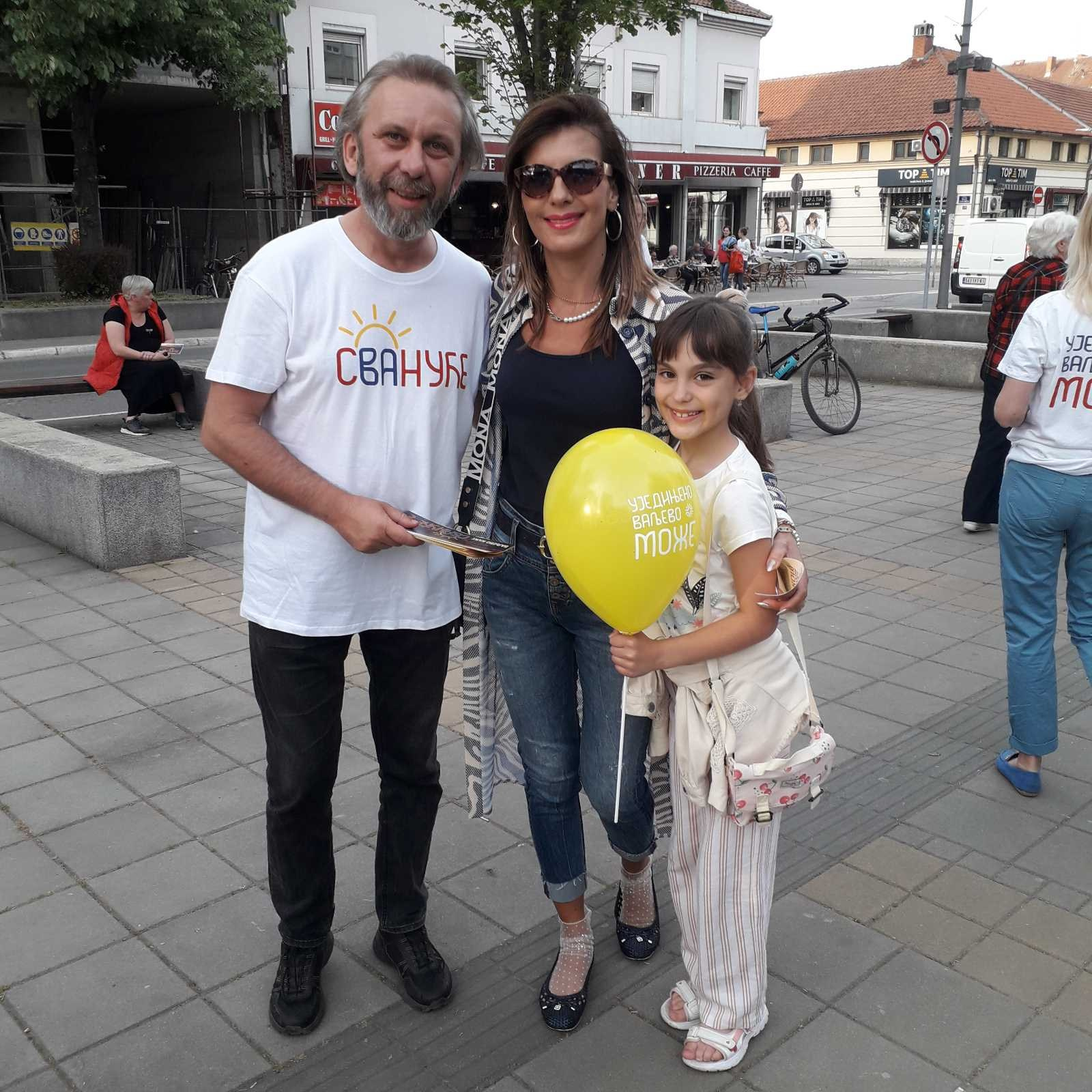 Трећи штанд коалиције Уједињено Ваљево Може — 15.04.2024. Уједињено Ваљево Може