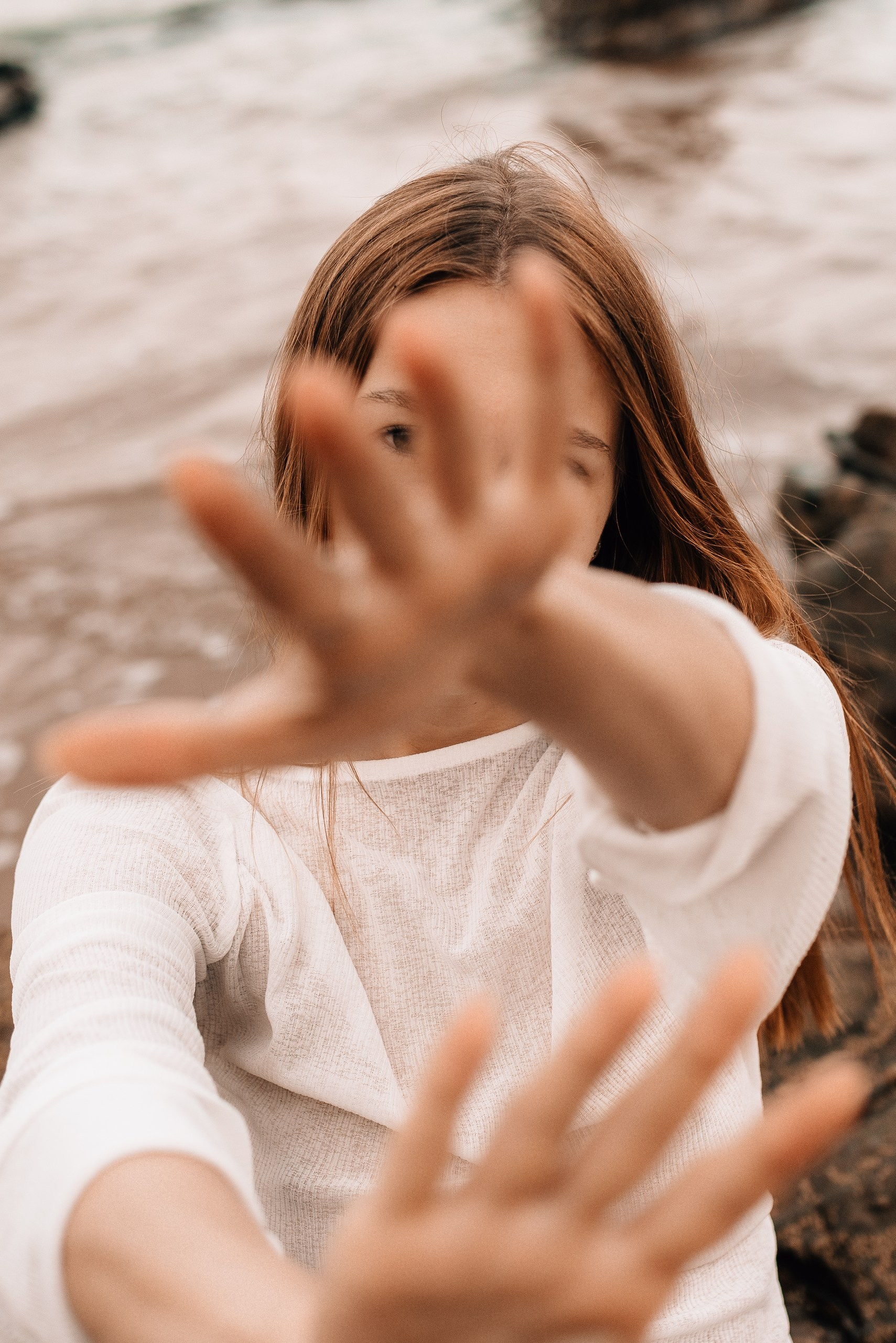 Марина и море…. Photographer in Bilbao Irina Makou