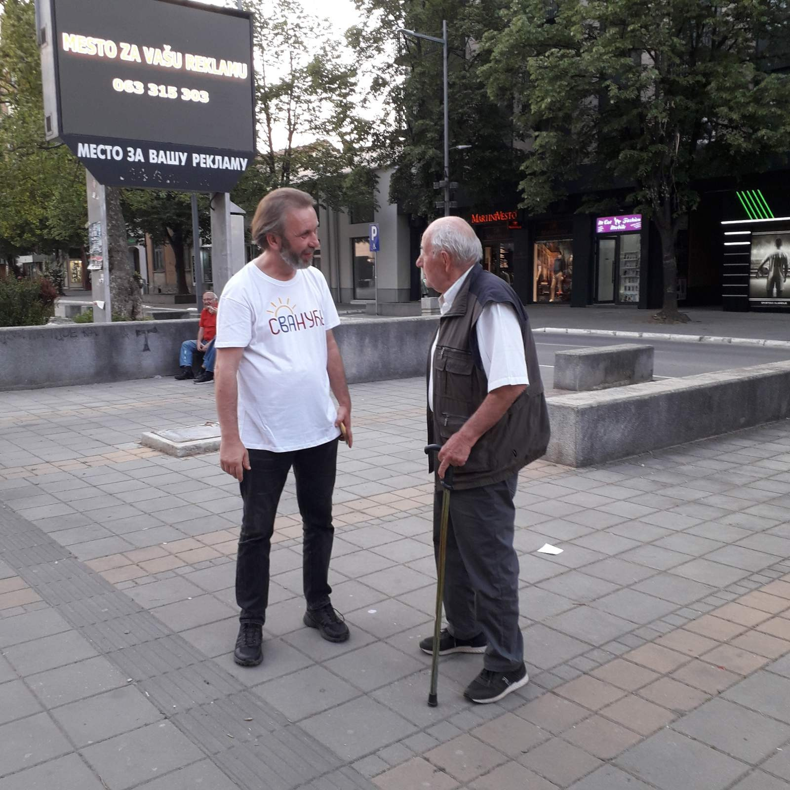 Трећи штанд коалиције Уједињено Ваљево Може — 15.04.2024. Уједињено Ваљево Може