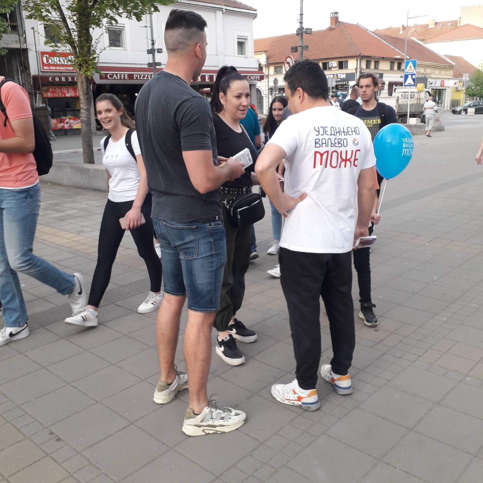 Трећи штанд коалиције Уједињено Ваљево Може — 15.04.2024. Уједињено Ваљево Може