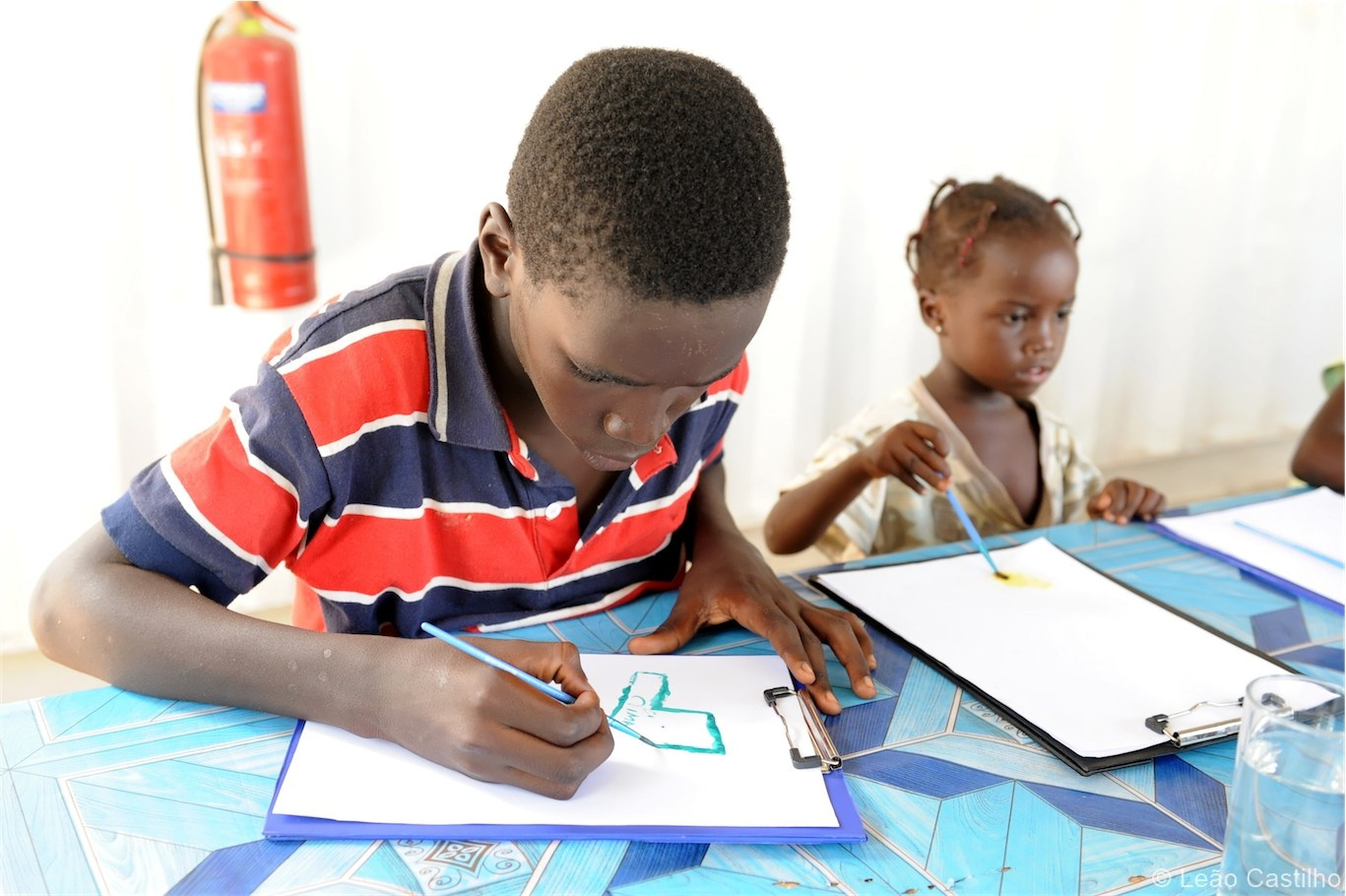 Photos of volunteer work in Congo. Simbahalu