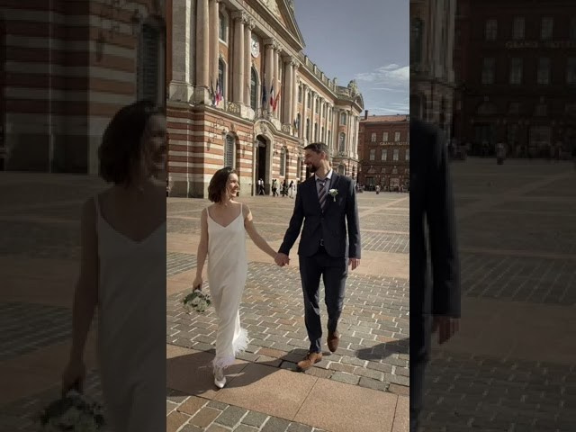 Камерная свадебная фотосессия в Тулузе для Анны и Жюльен. Евгения Смирнова — фотограф в Тулузе и юго-западной Франции