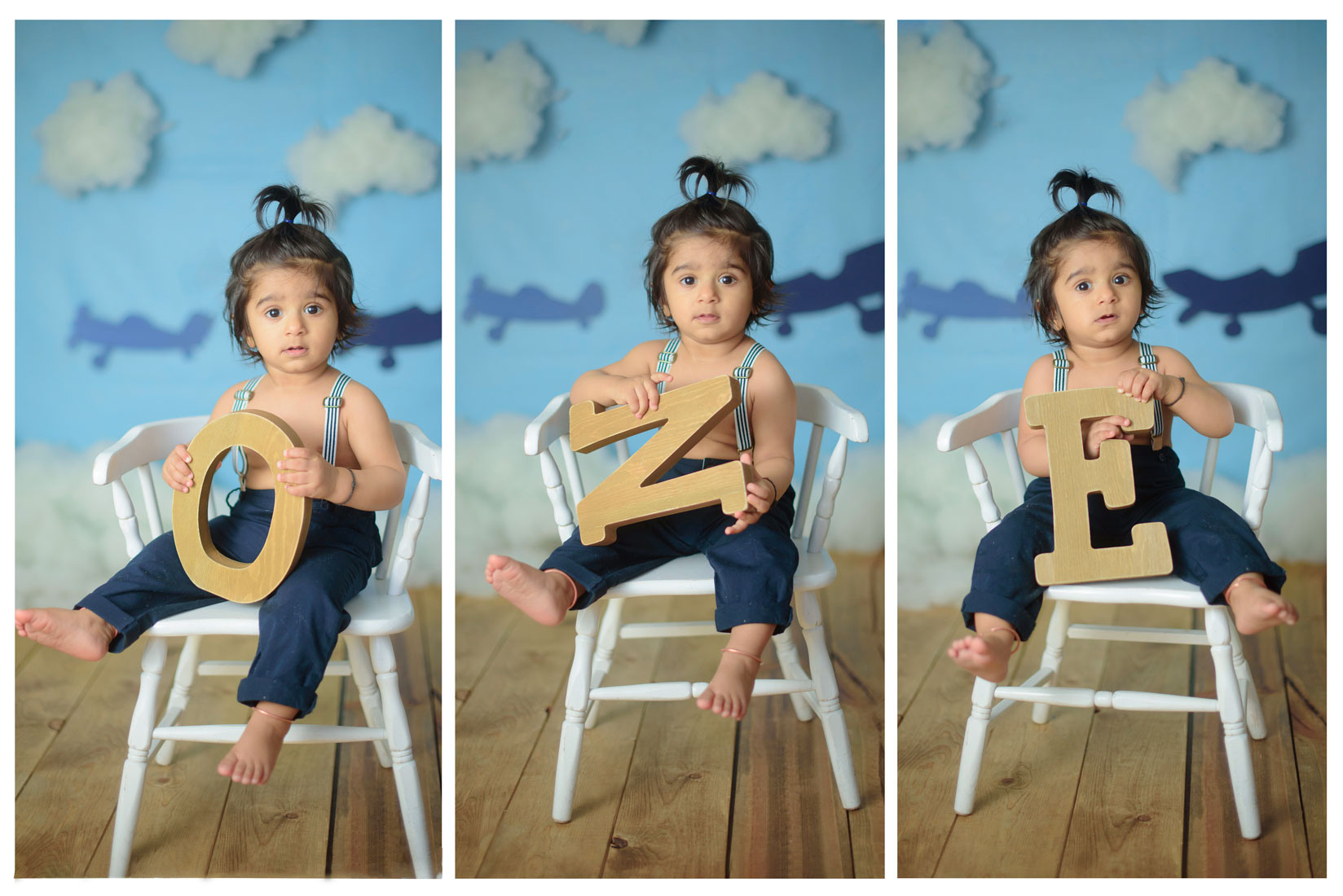 Vintage airplane cake smash session created by Rocklin photographer. Family photographer in Roseville, Rocklin, Folsom, Sacramento