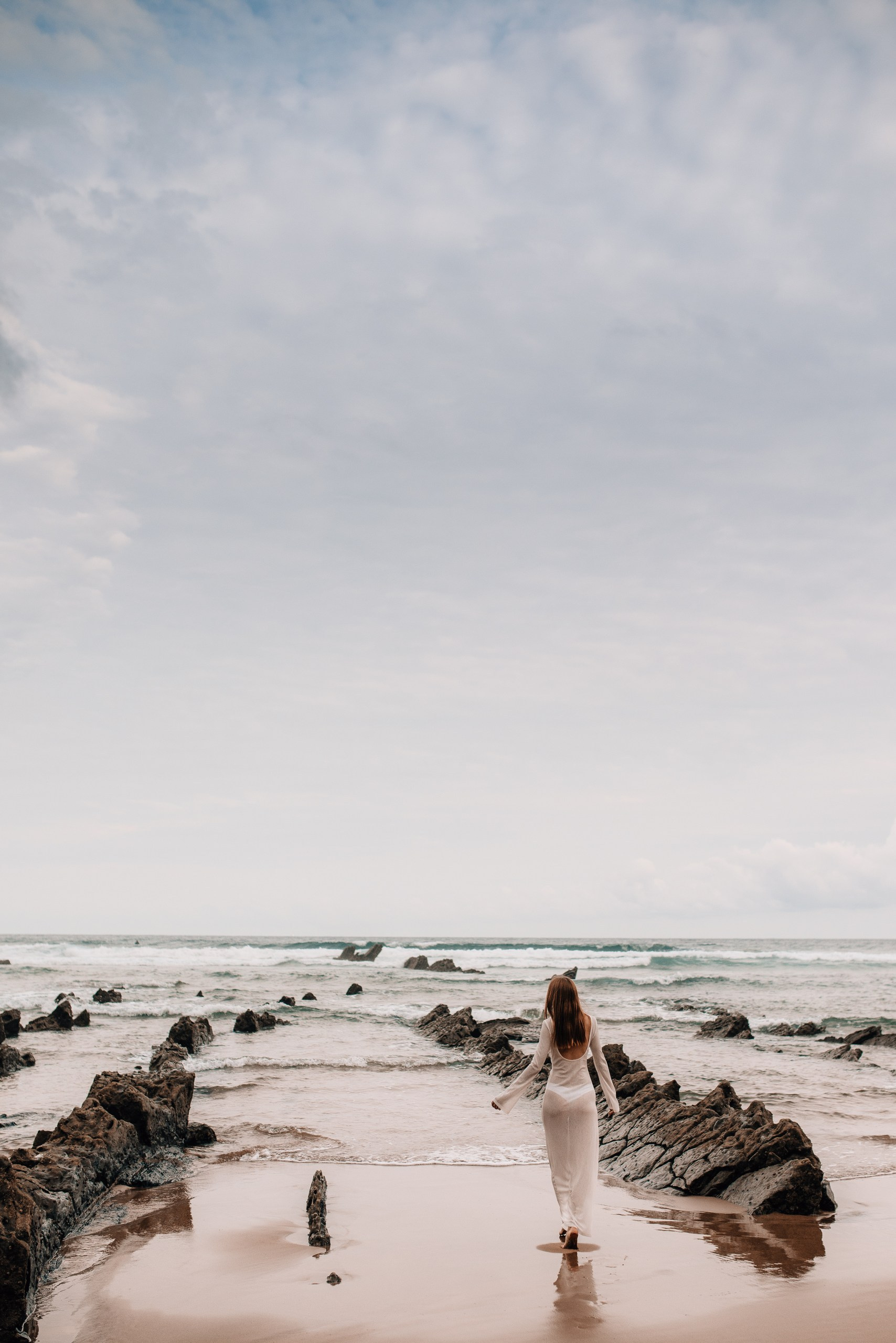 Марина и море…. Photographer in Bilbao Irina Makou