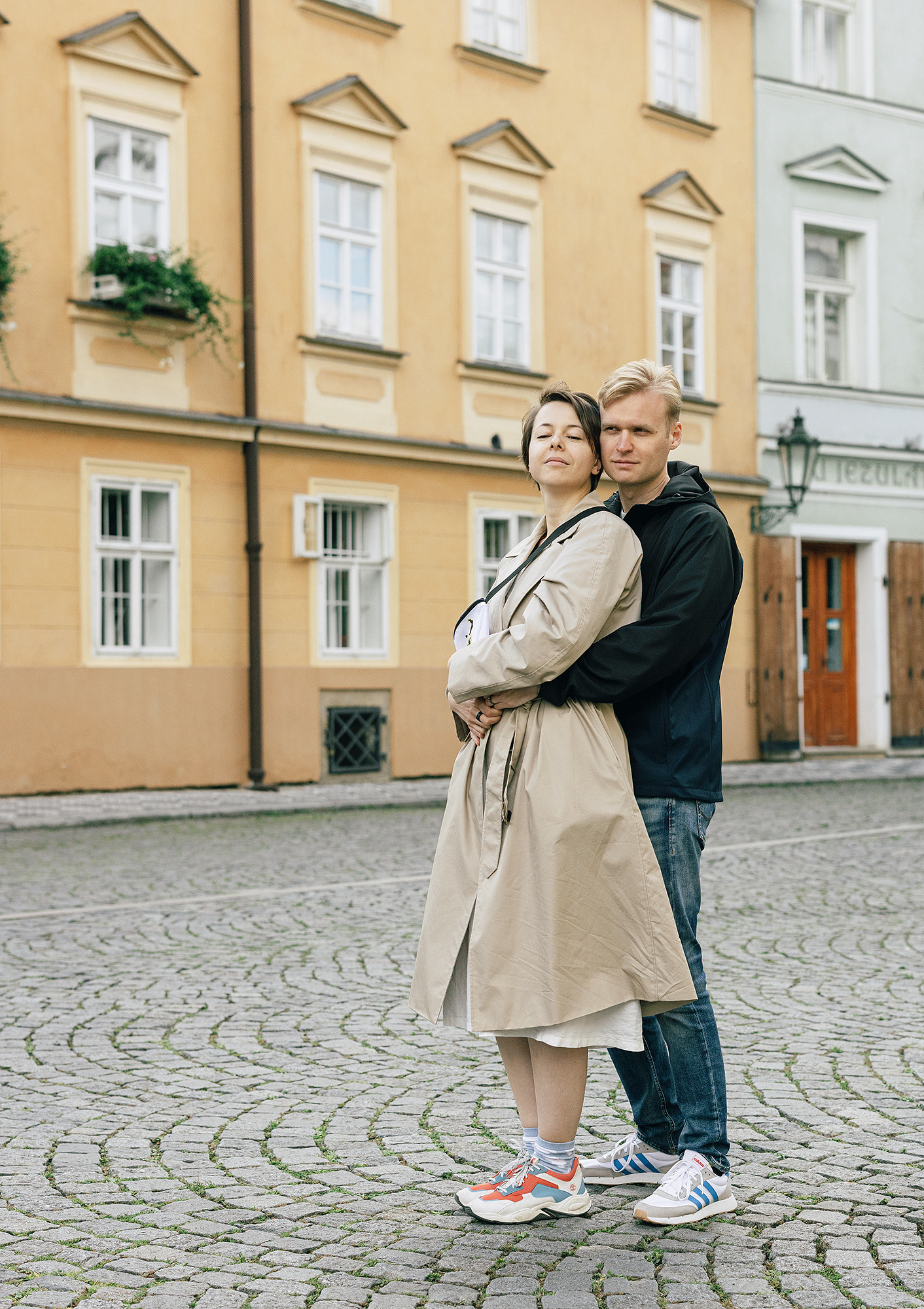 Вика и Женя в Праге. Family and wedding photographer in Prague Natalia Fedori