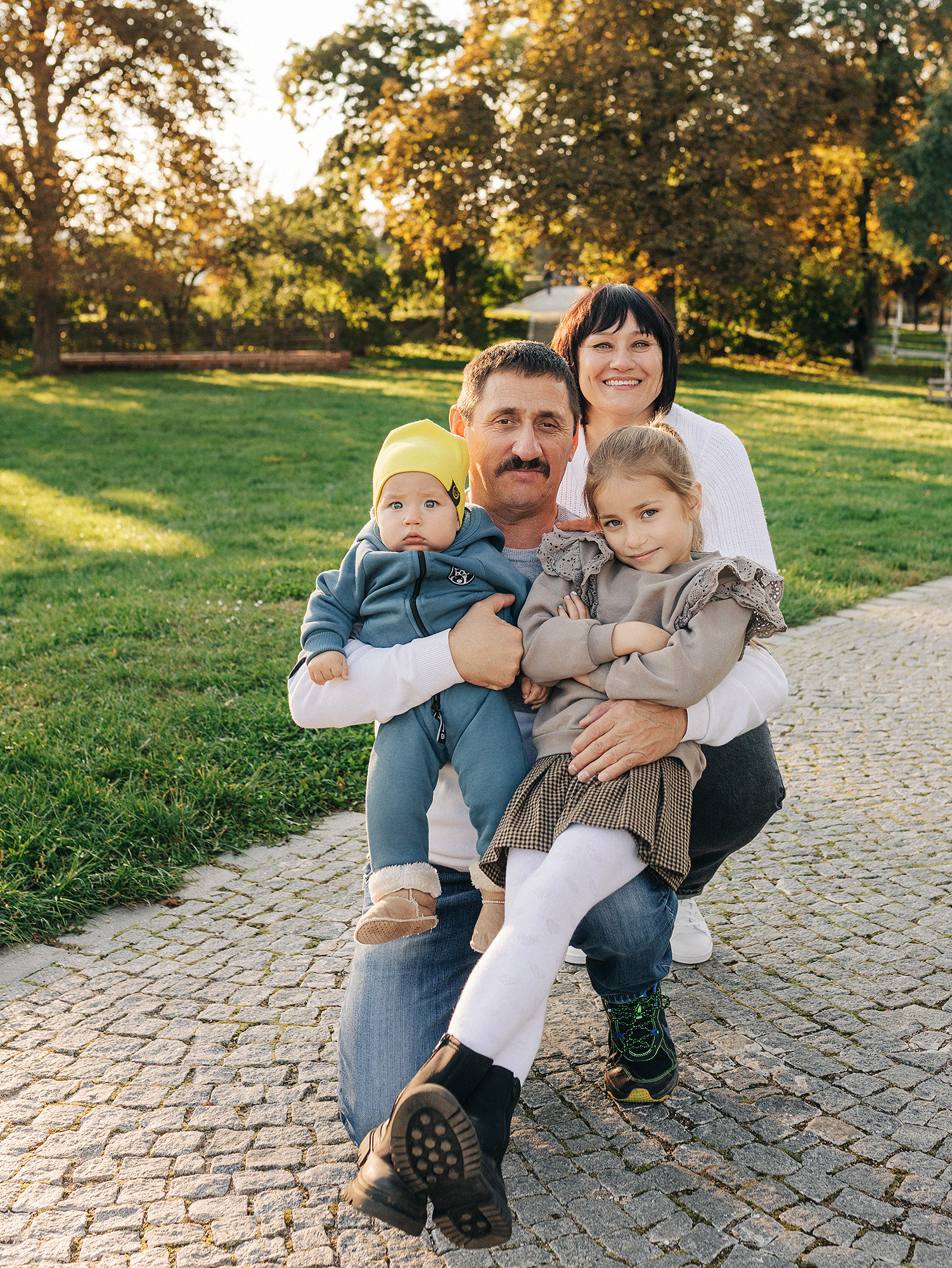 Семейная фотосессия в Праге. Вышеград. Семейный и свадебный фотограф в Праге Наталья Федори