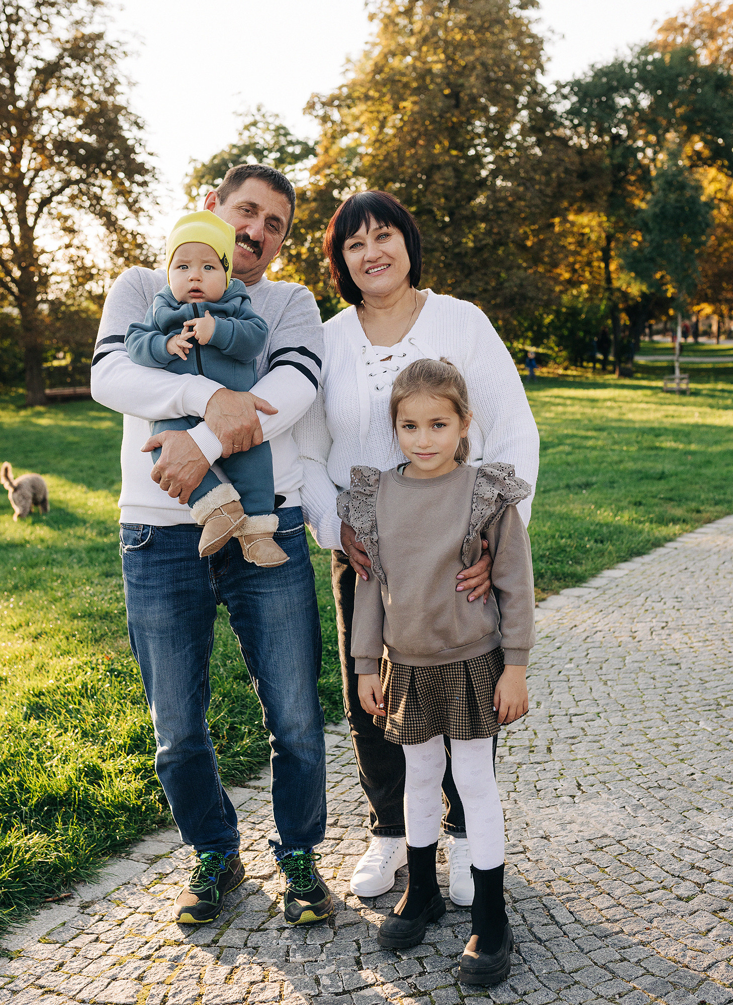 Семейная фотосессия в Праге. Вышеград. Семейный и свадебный фотограф в Праге Наталья Федори