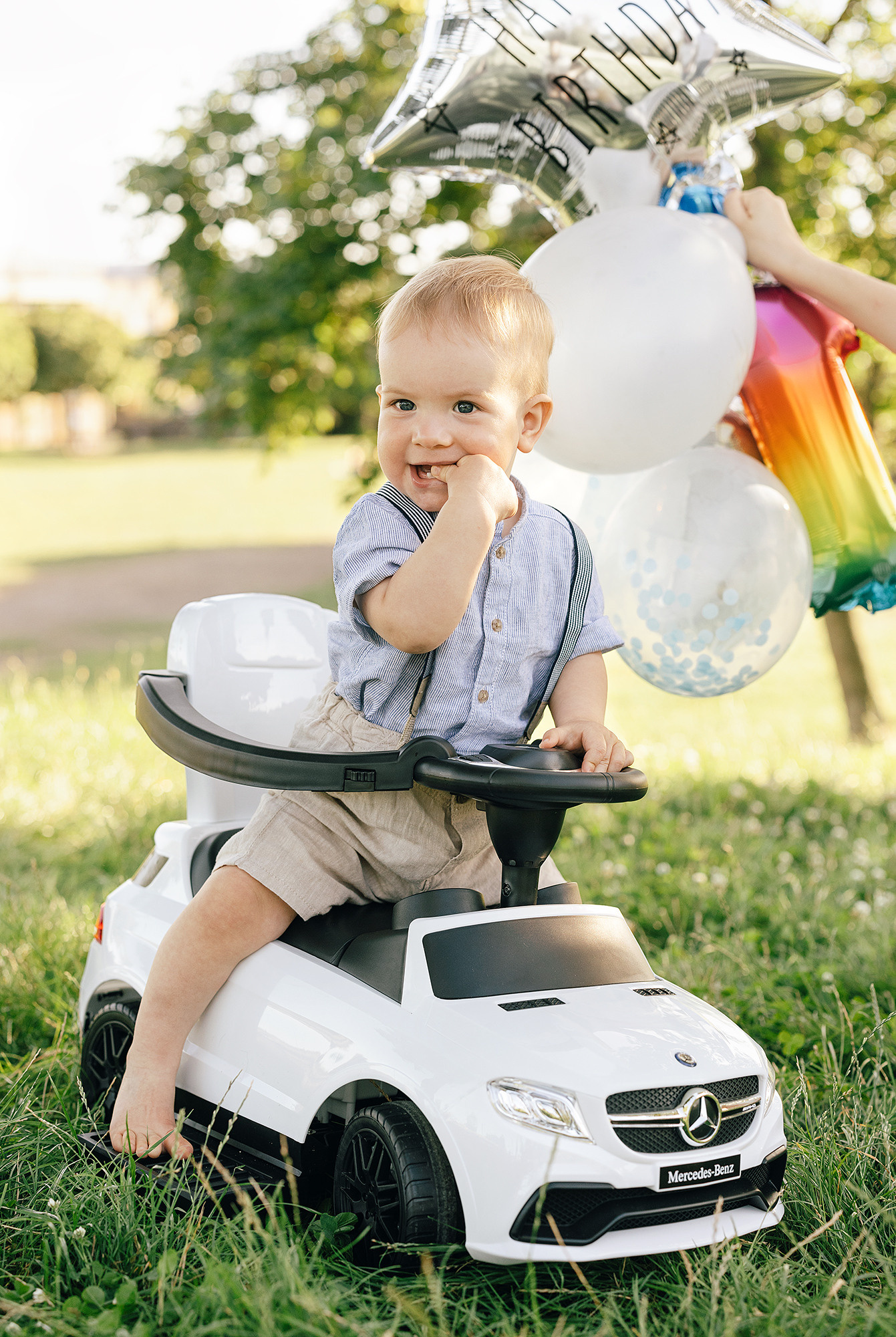Тимофею 1 годик. Rodinný a svatební fotograf v Praze