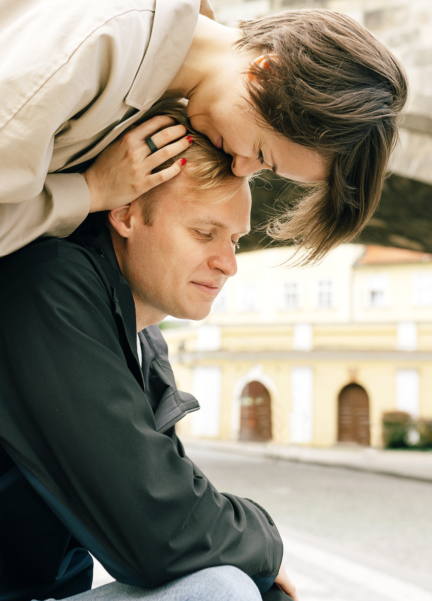 Вика и Женя в Праге. Family and wedding photographer in Prague Natalia Fedori