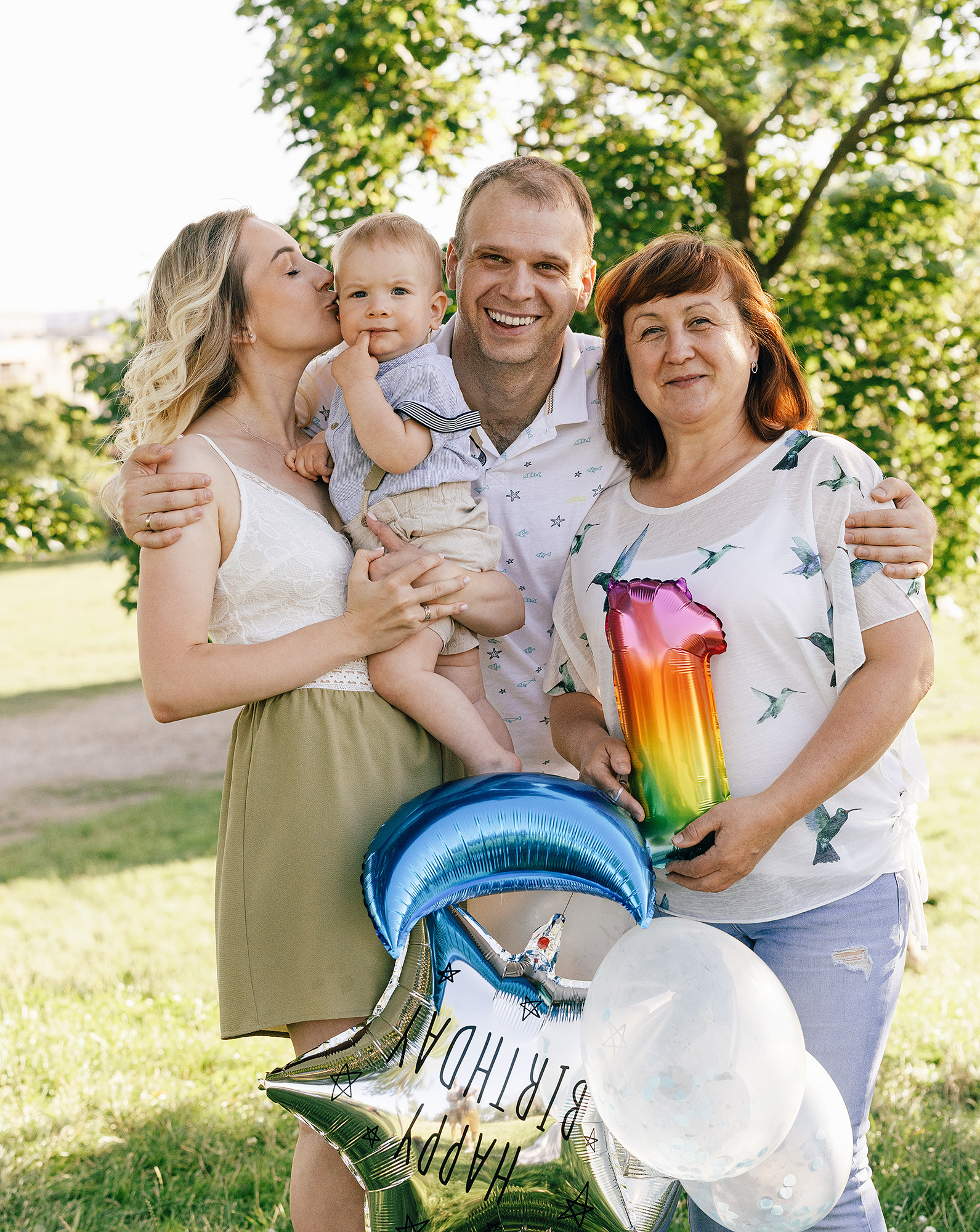 Тимофею 1 годик. Rodinný a svatební fotograf v Praze