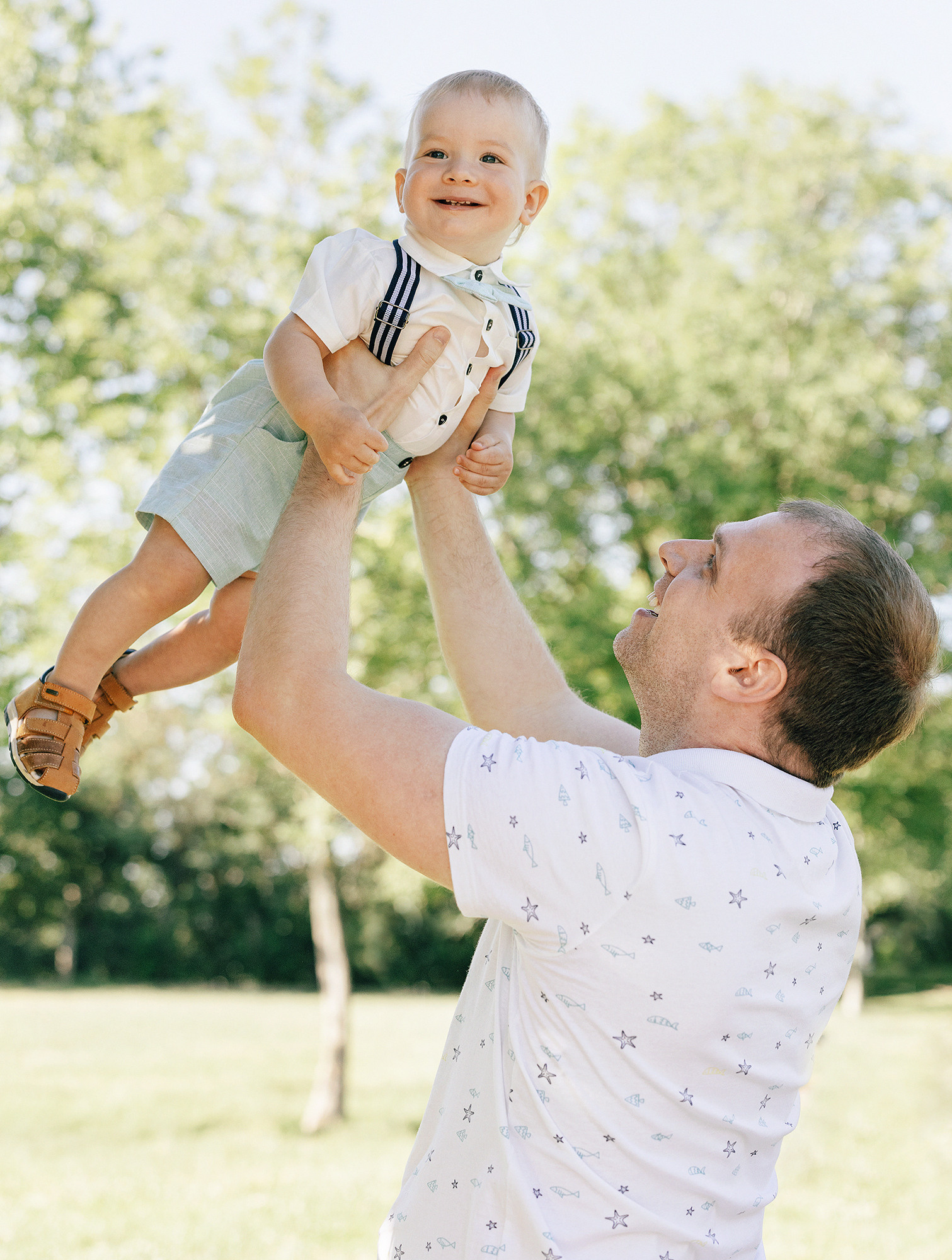 Тимофею 1 годик. Rodinný a svatební fotograf v Praze