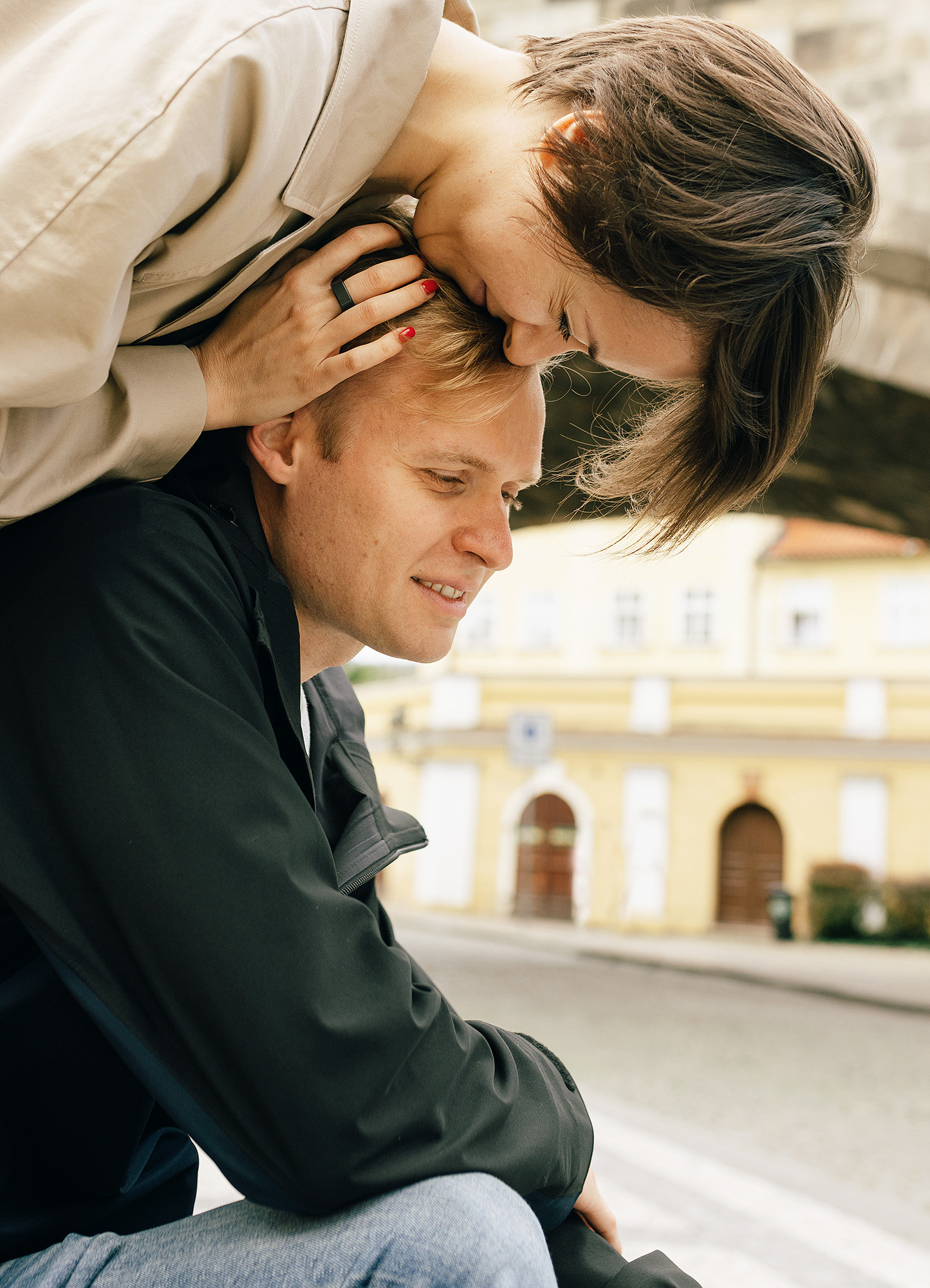 Вика и Женя в Праге. Family and wedding photographer in Prague Natalia Fedori