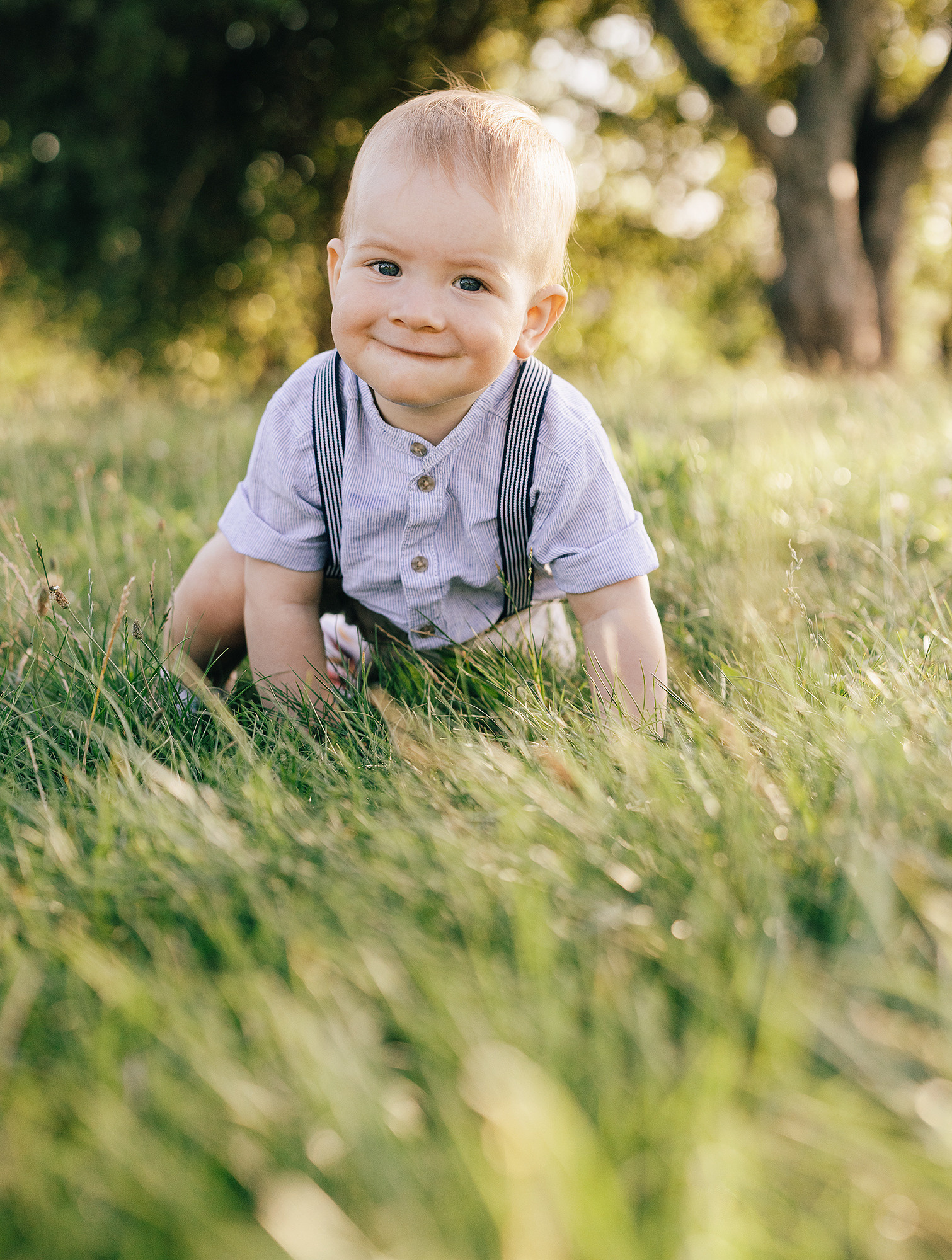 Тимофею 1 годик. Rodinný a svatební fotograf v Praze