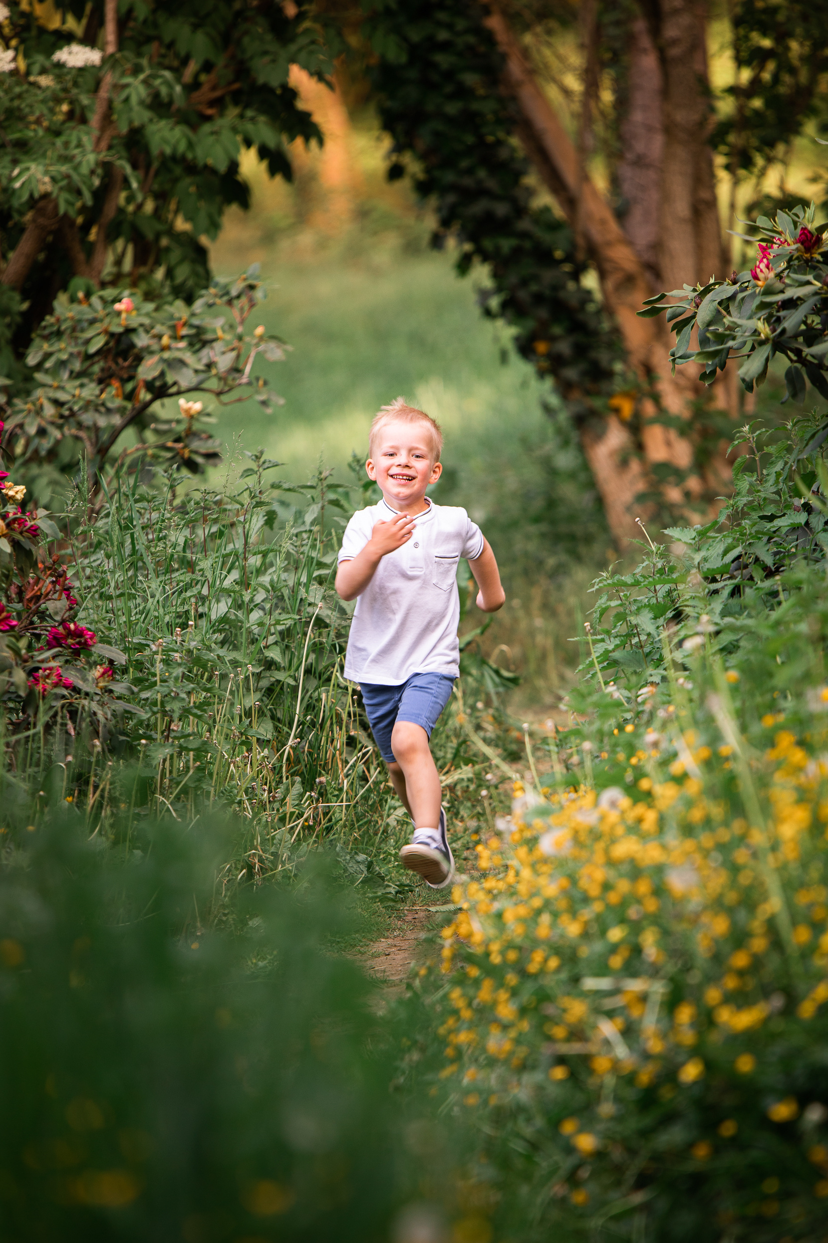 Familienfotoshooting Seepark. Fotograf in Freiburg, Meerim Kaufmann
