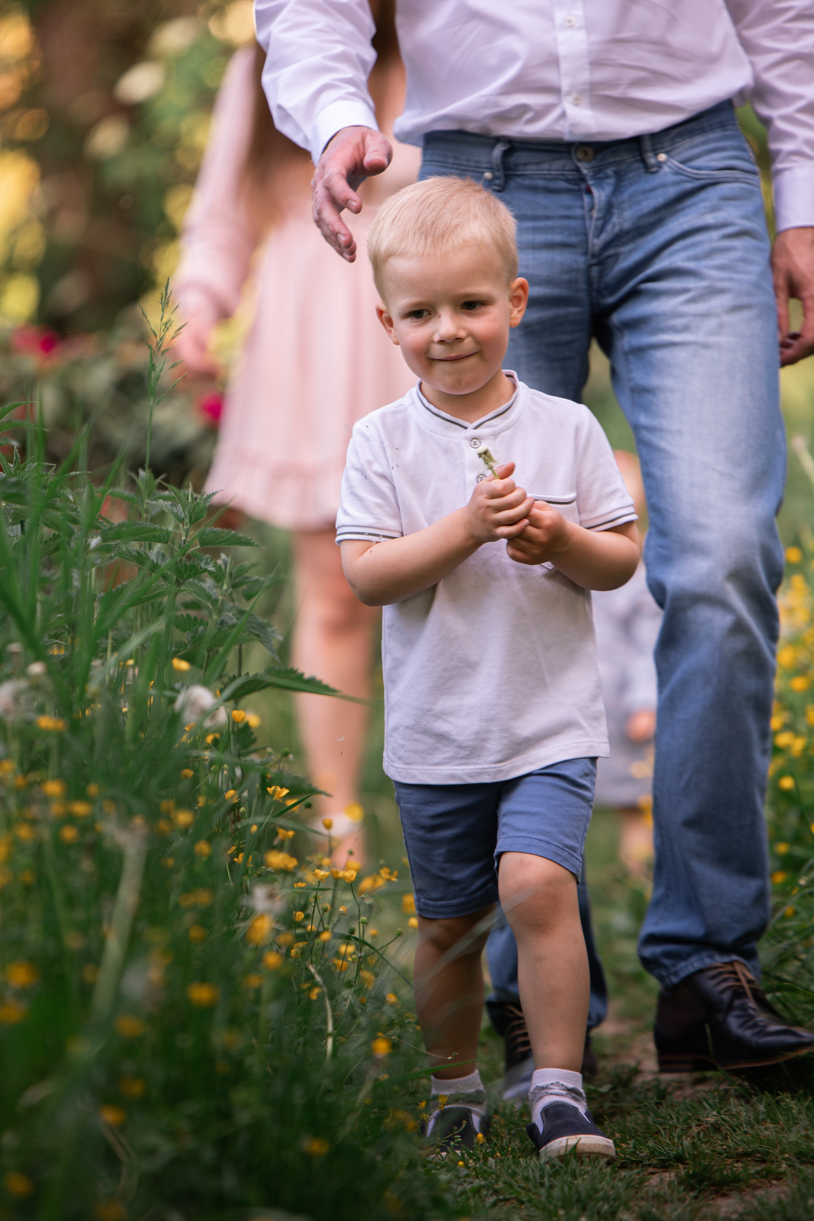 Familienfotoshooting Seepark. Fotograf in Freiburg, Meerim Kaufmann