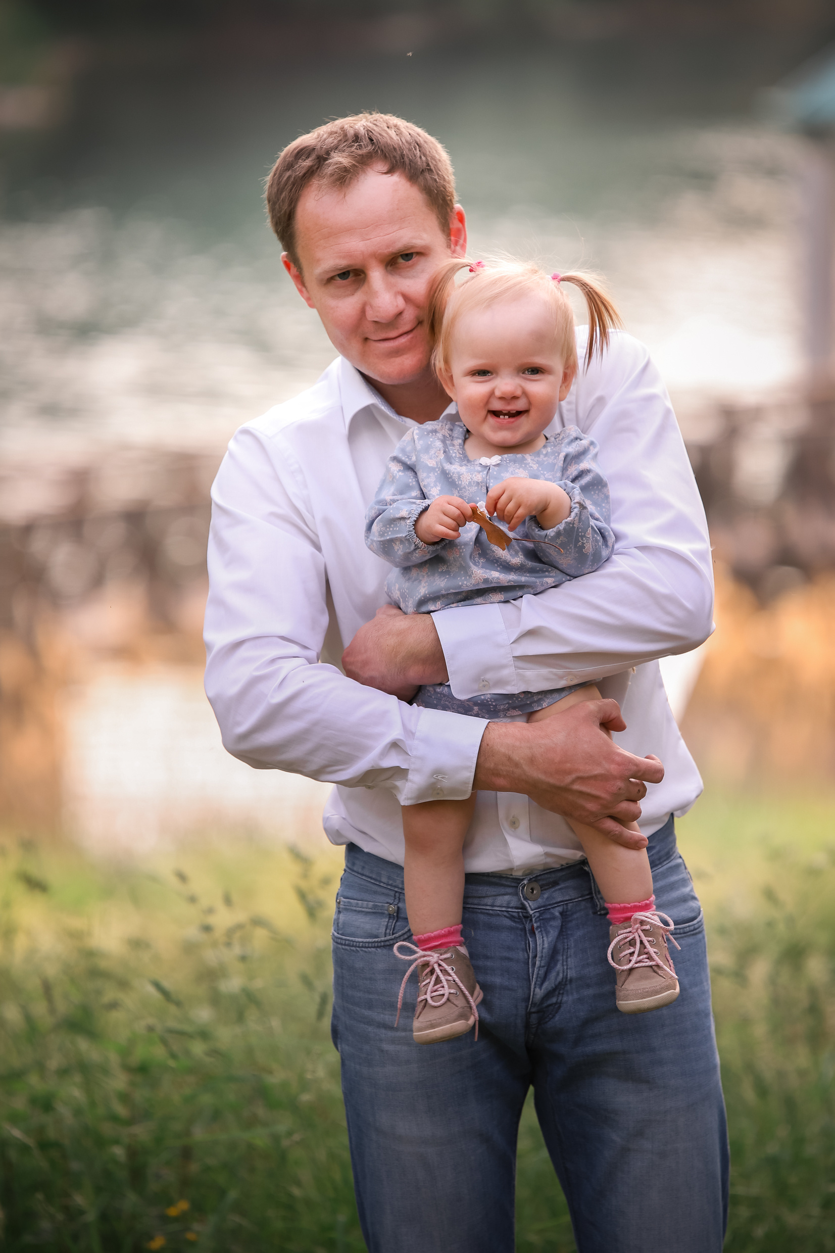 Familienfotoshooting Seepark. Fotograf in Freiburg, Meerim Kaufmann