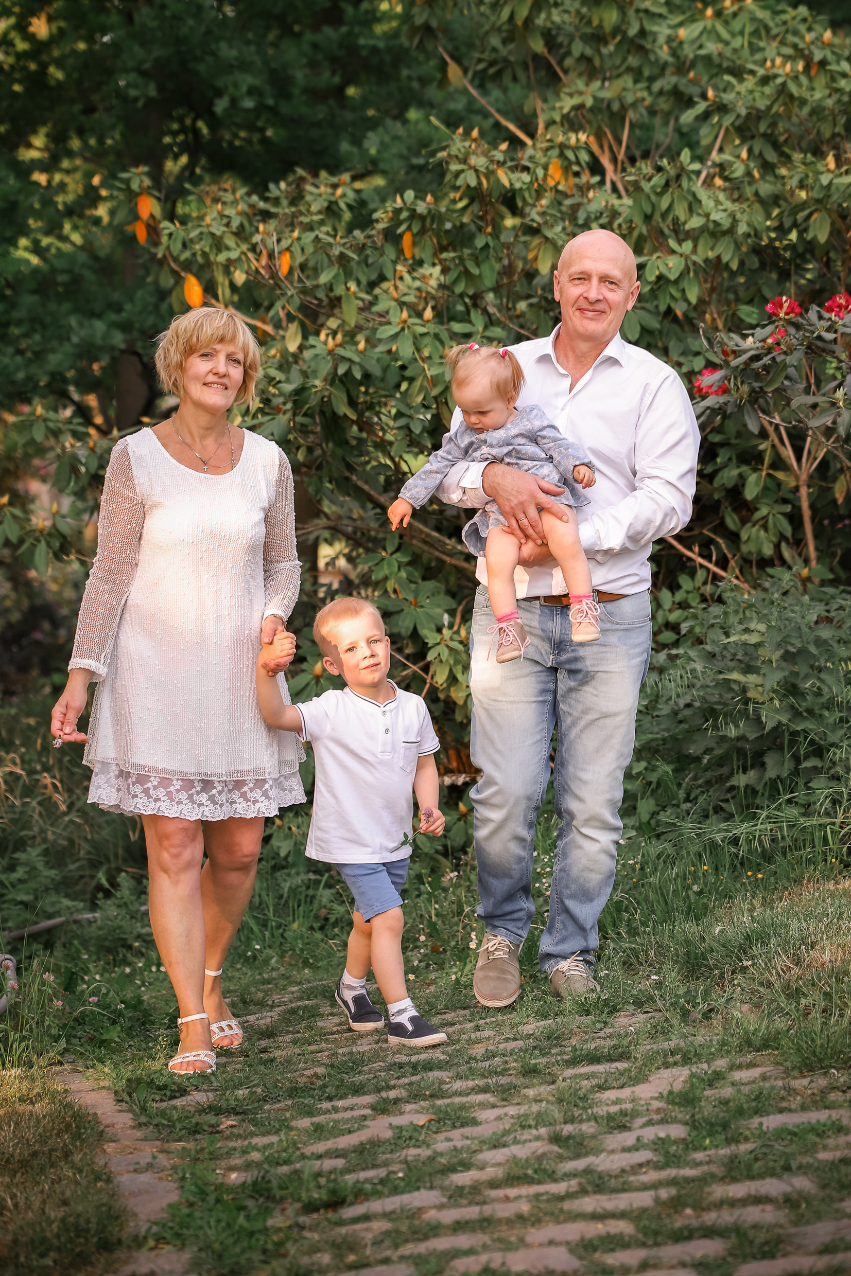 Familienfotoshooting Seepark. Fotograf in Freiburg, Meerim Kaufmann