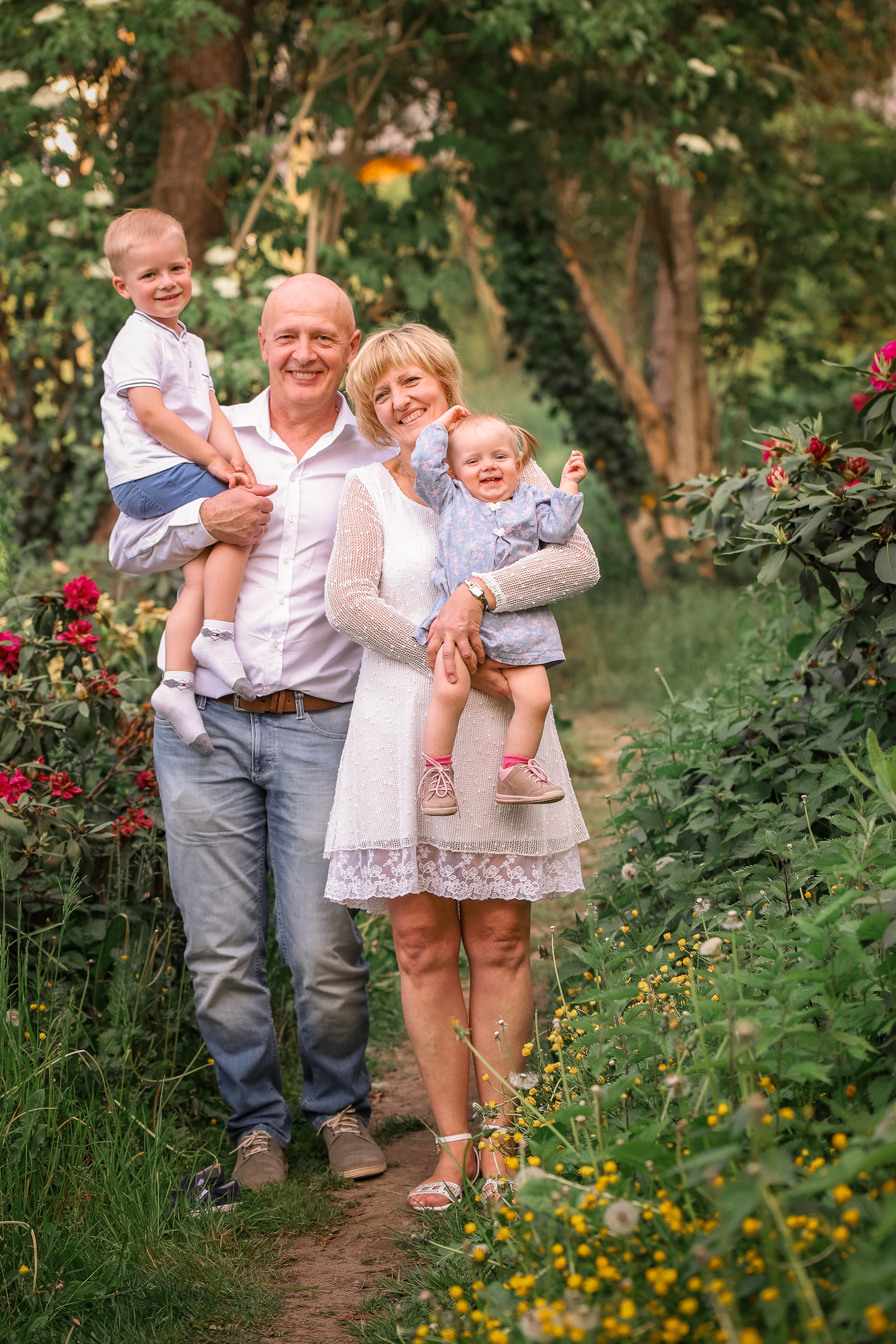 Familienfotoshooting Seepark. Fotograf in Freiburg, Meerim Kaufmann
