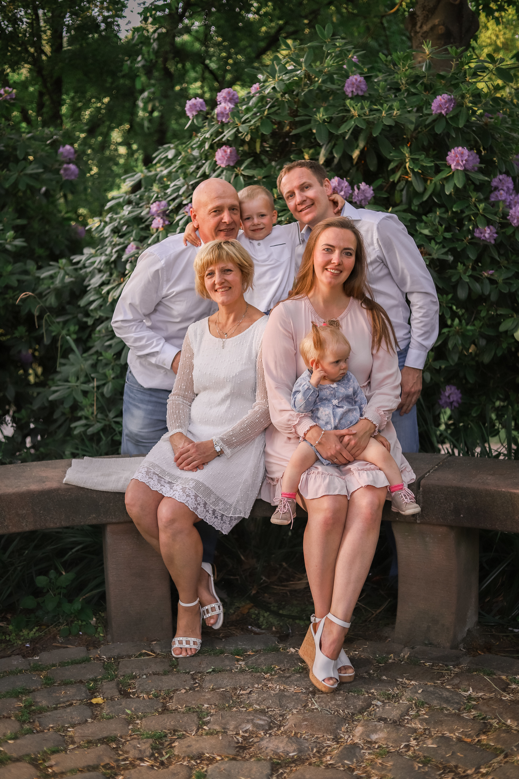 Familienfotoshooting Seepark. Fotograf in Freiburg, Meerim Kaufmann