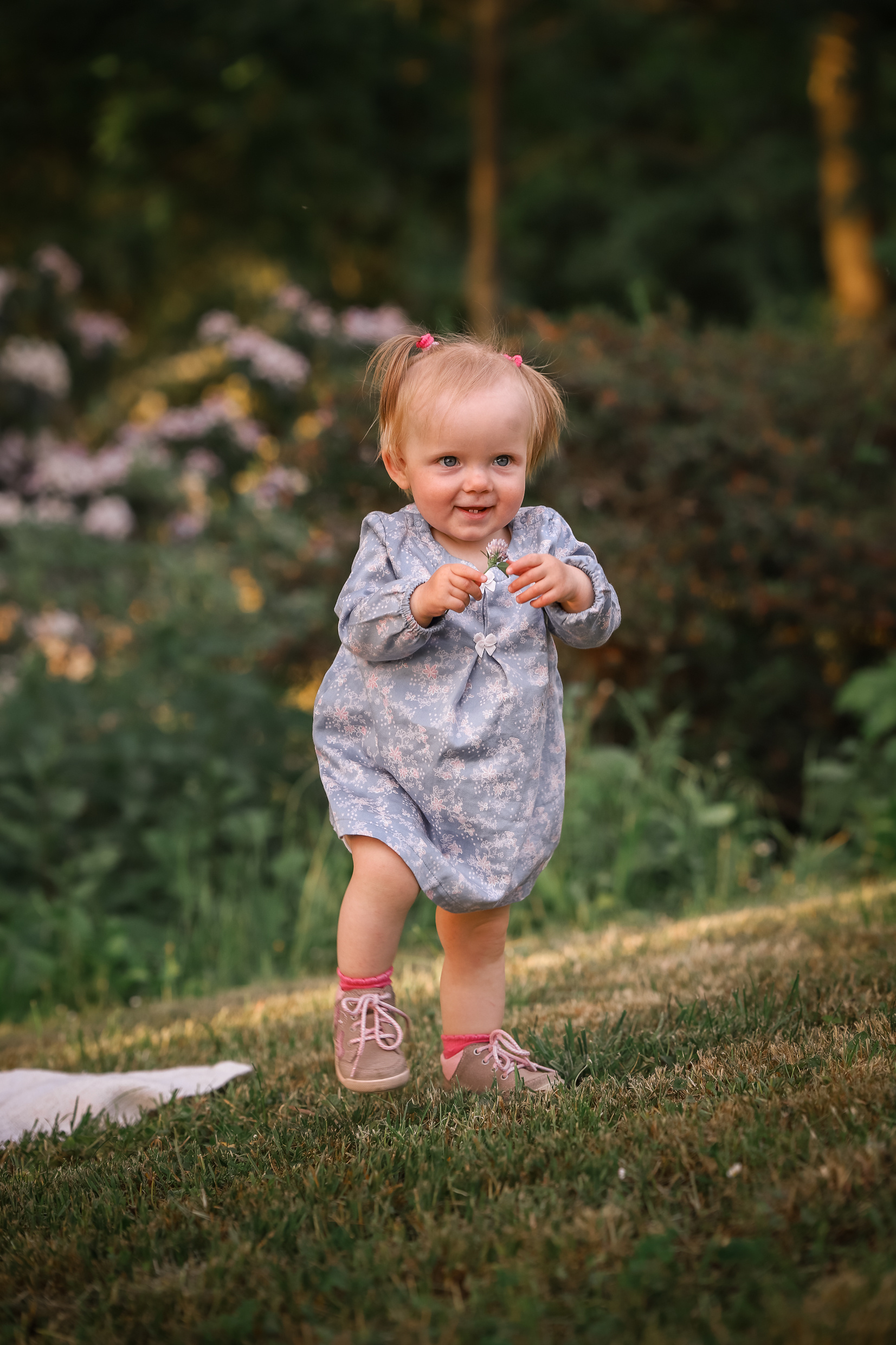 Familienfotoshooting Seepark. Fotograf in Freiburg, Meerim Kaufmann