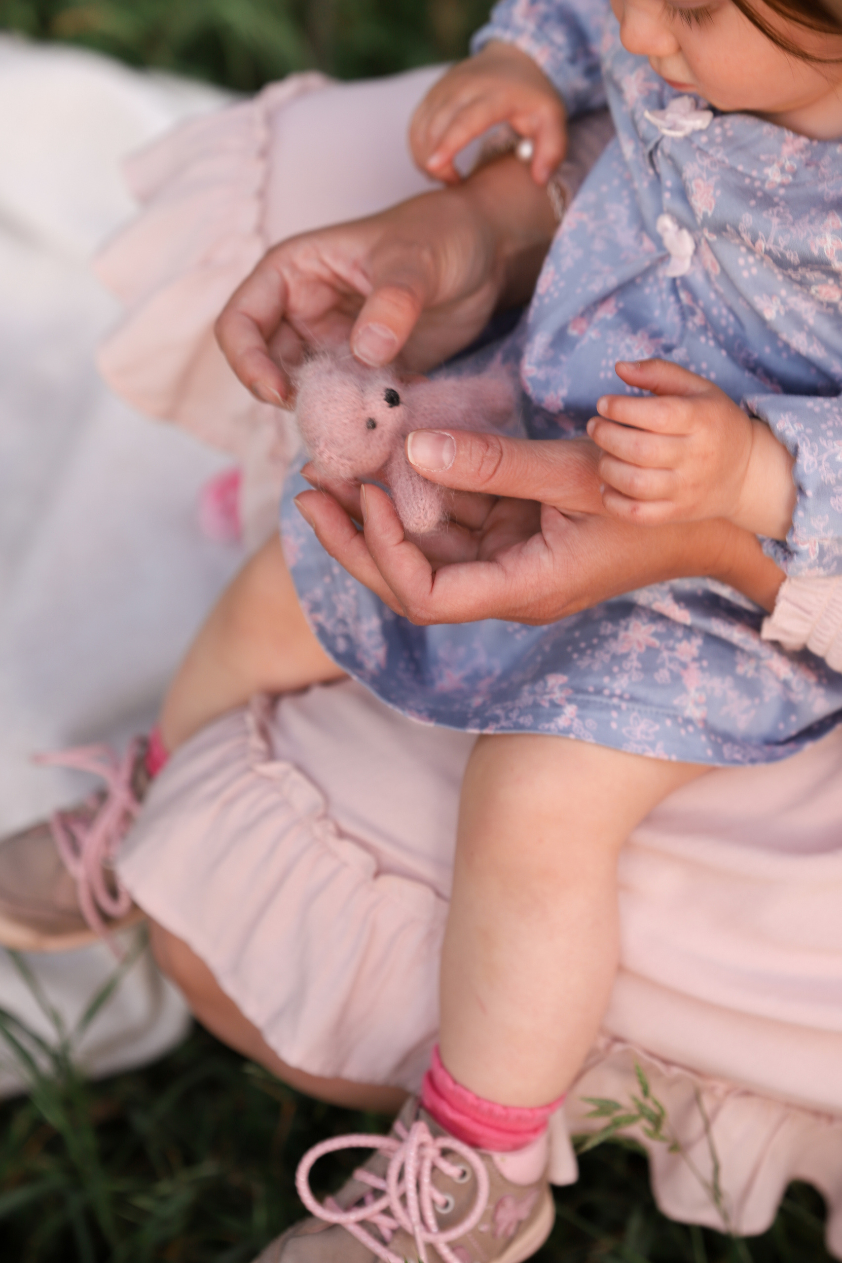 Familienfotoshooting Seepark. Fotograf in Freiburg, Meerim Kaufmann