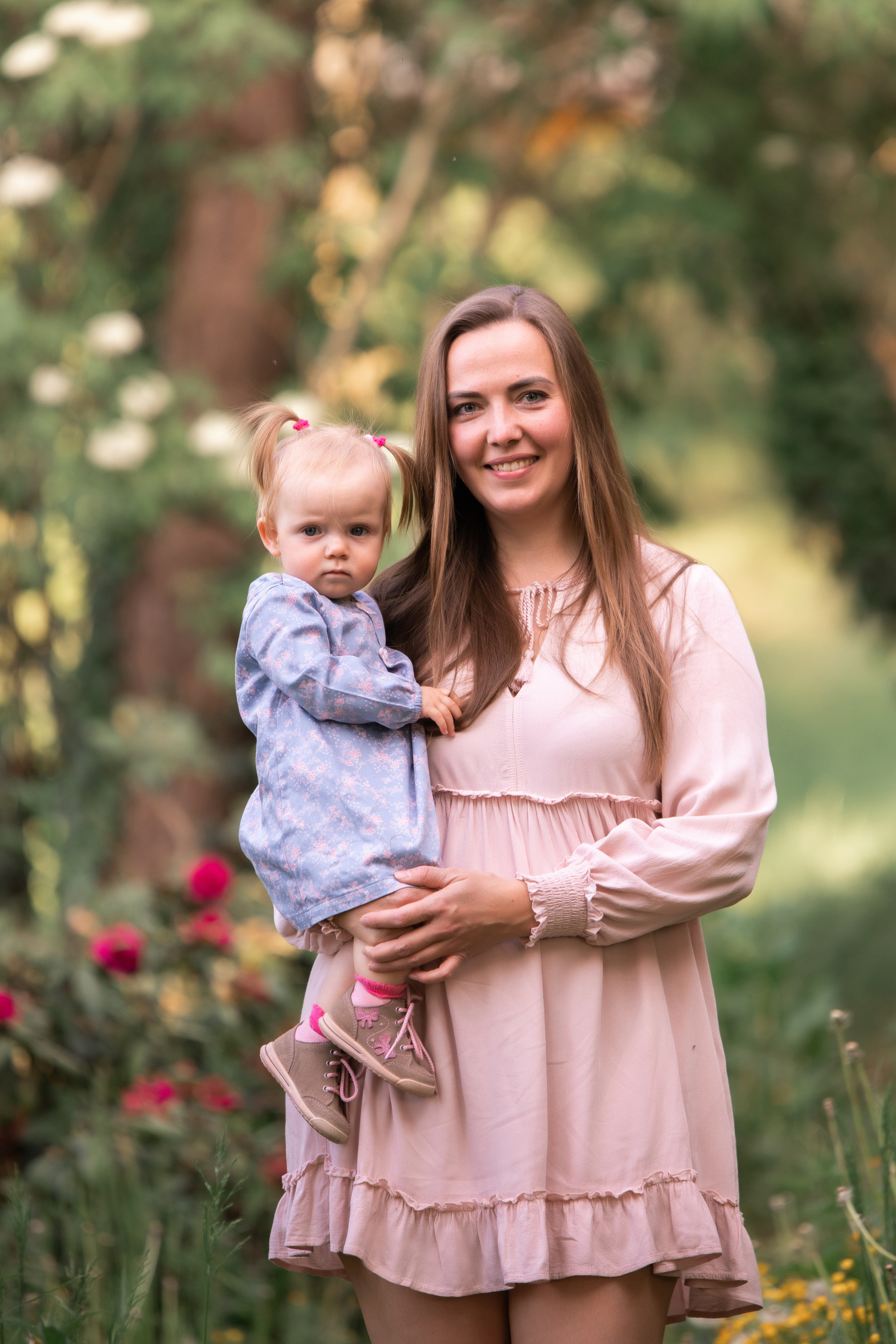Familienfotoshooting Seepark. Fotograf in Freiburg, Meerim Kaufmann