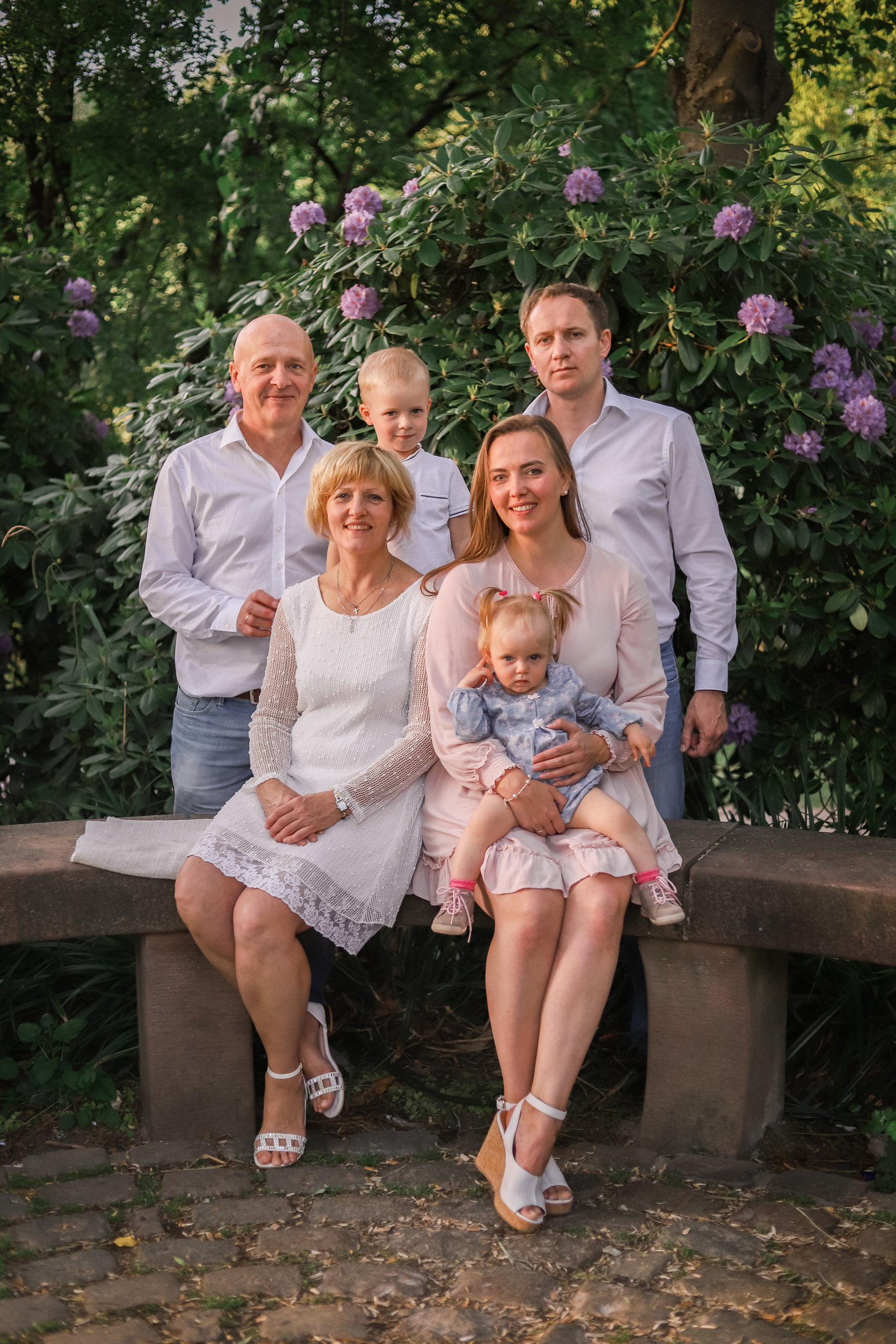 Familienfotoshooting Seepark. Fotograf in Freiburg, Meerim Kaufmann