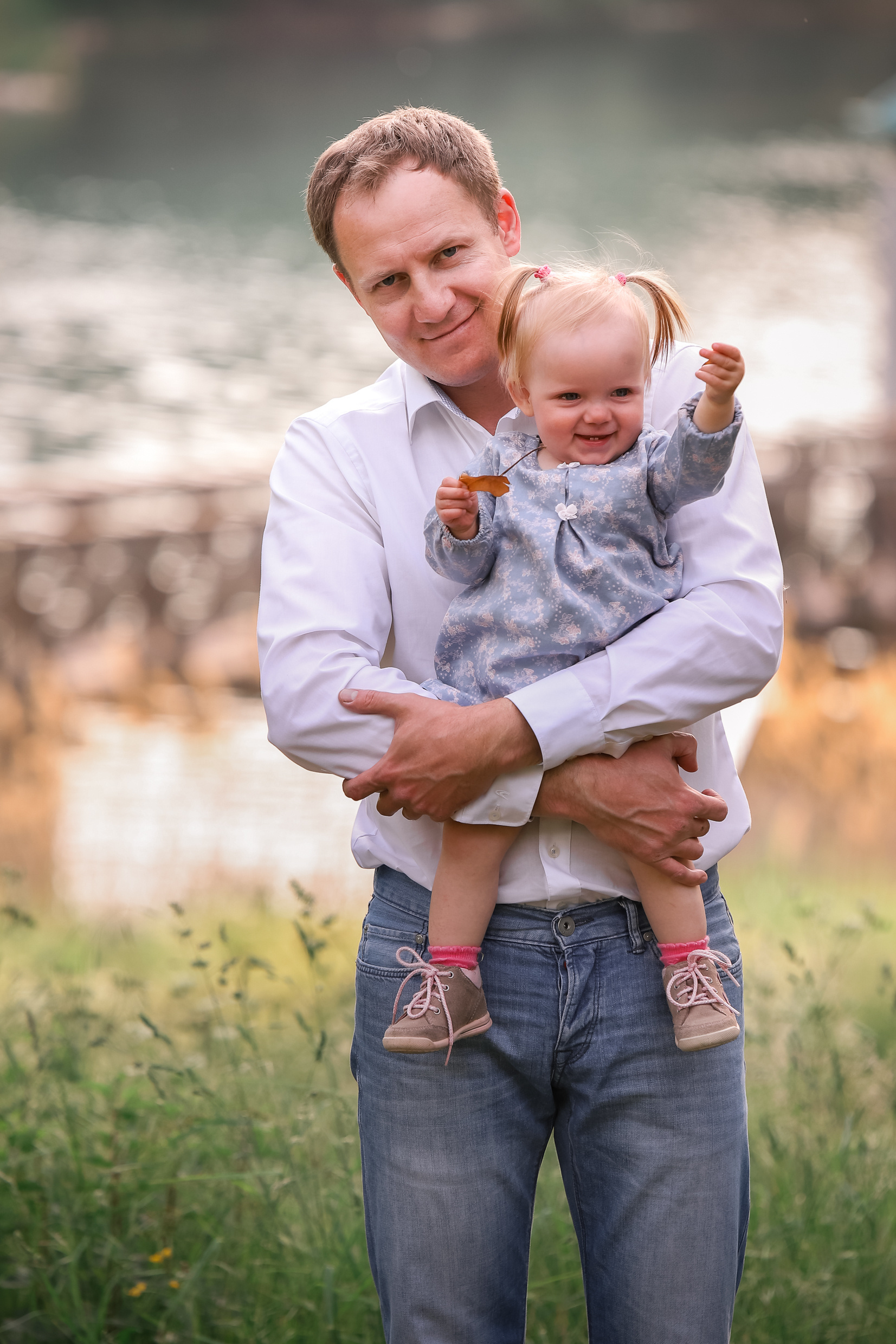 Familienfotoshooting Seepark. Fotograf in Freiburg, Meerim Kaufmann