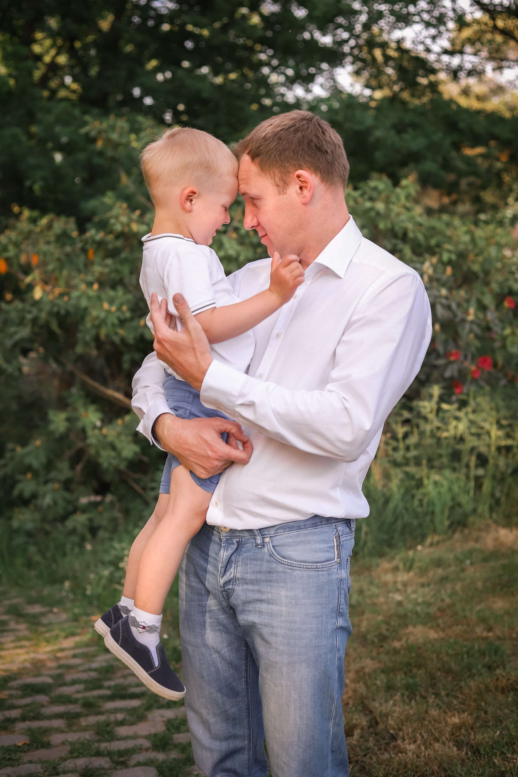 Familienfotoshooting Seepark. Fotograf in Freiburg, Meerim Kaufmann