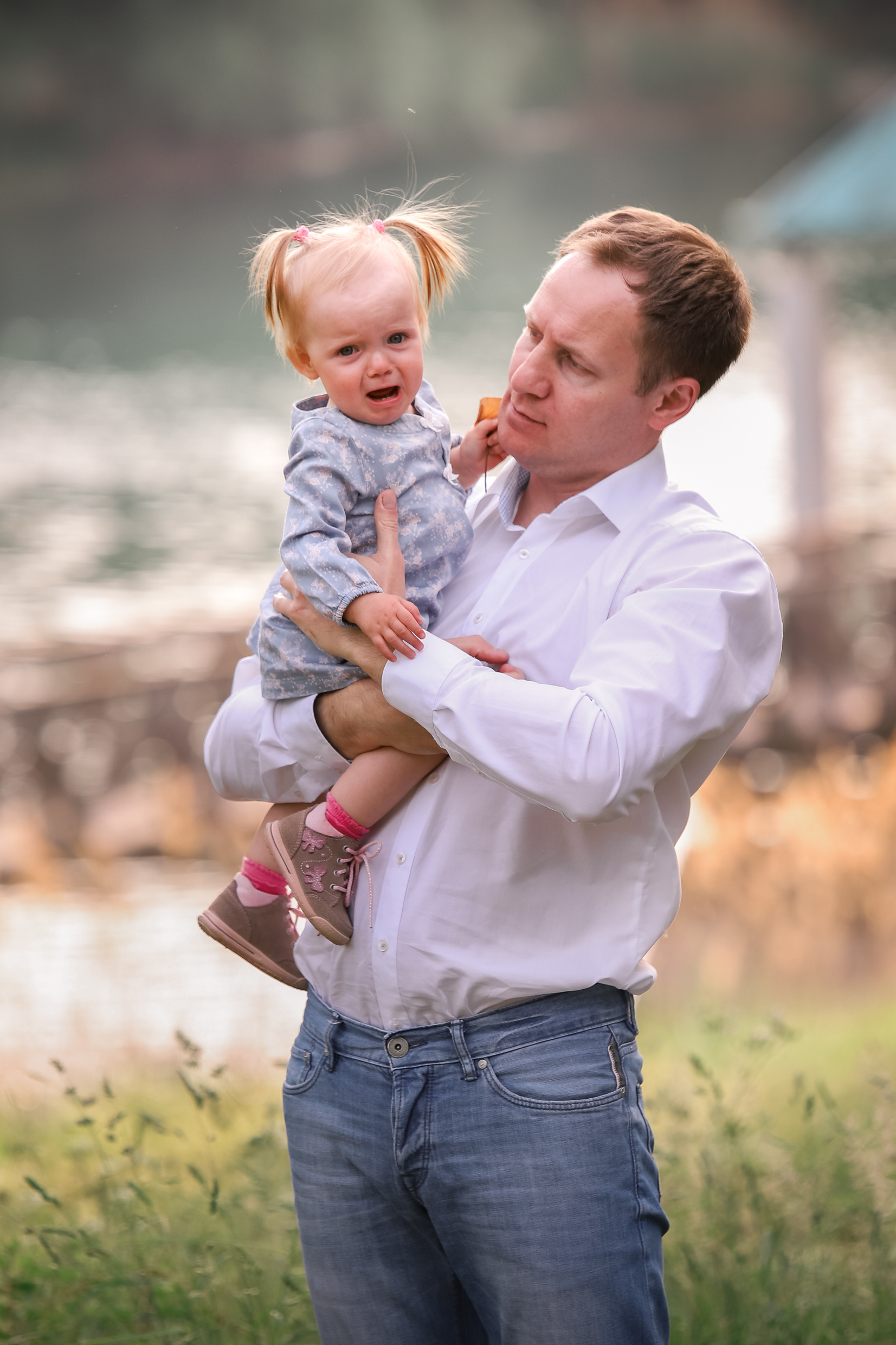 Familienfotoshooting Seepark. Fotograf in Freiburg, Meerim Kaufmann