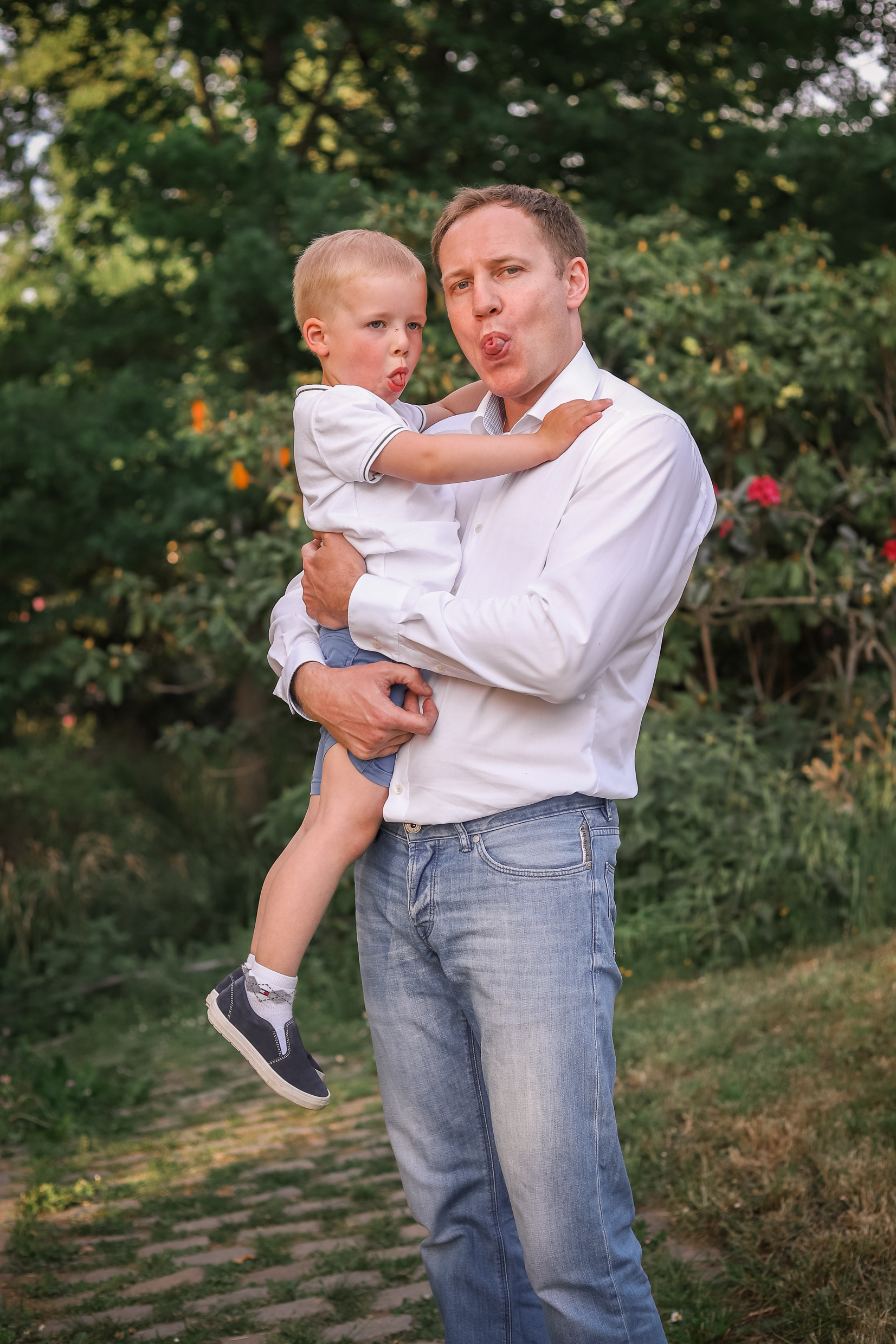 Familienfotoshooting Seepark. Fotograf in Freiburg, Meerim Kaufmann