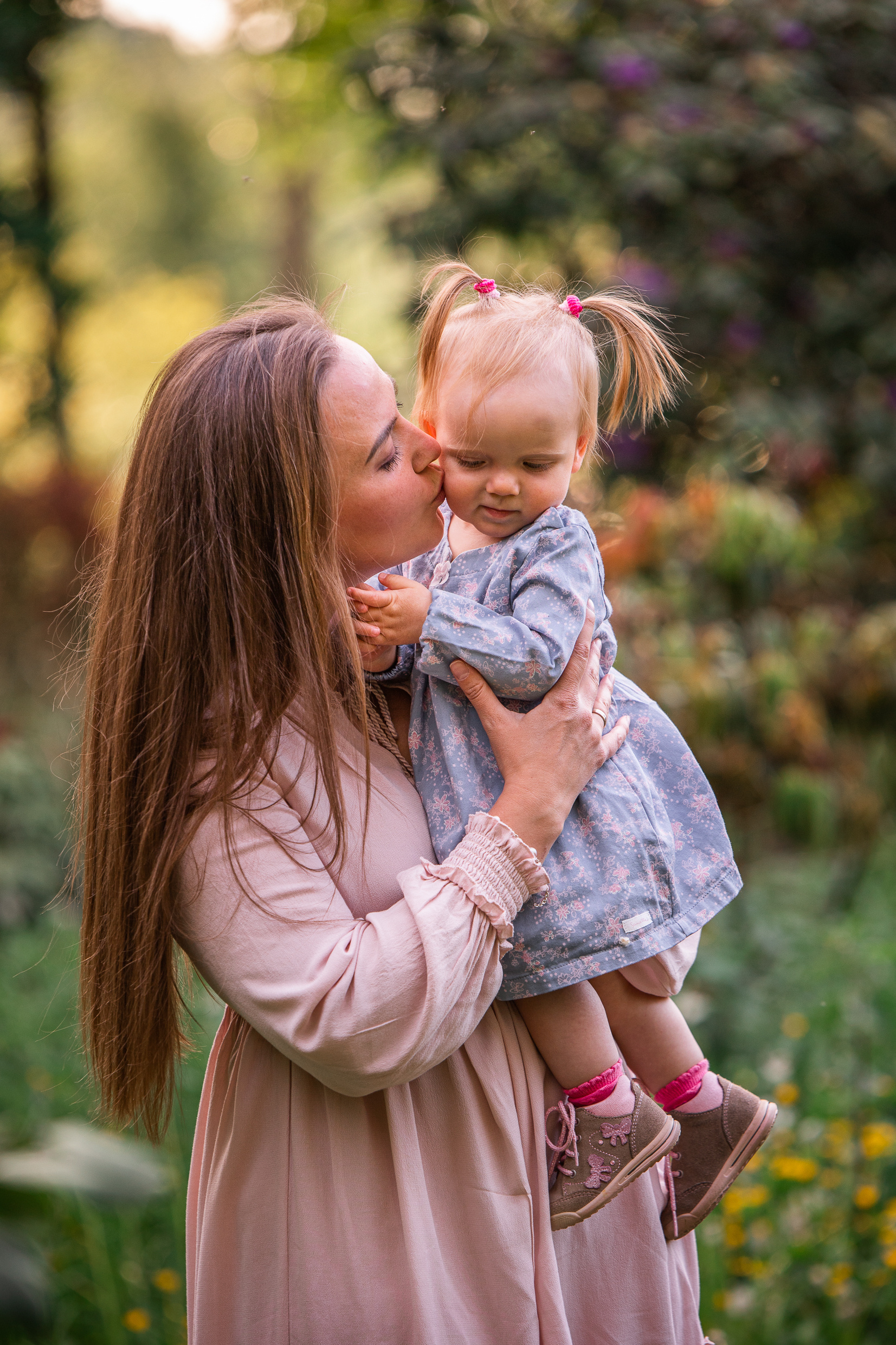 Familienfotoshooting Seepark. Fotograf in Freiburg, Meerim Kaufmann
