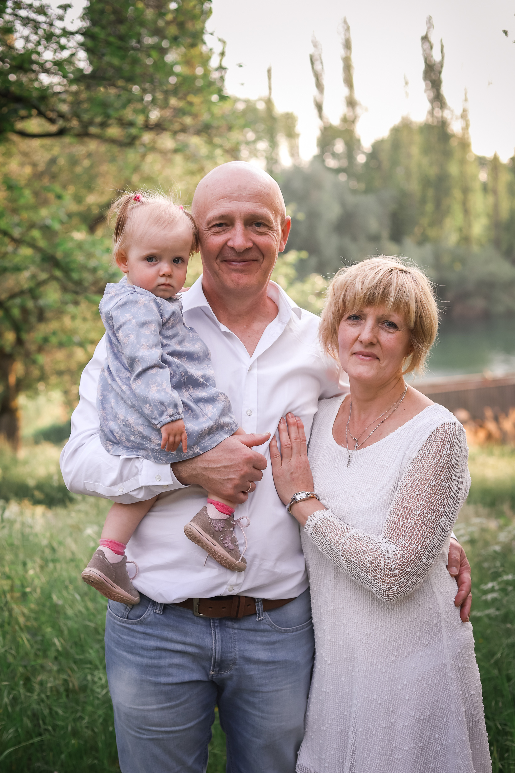 Familienfotoshooting Seepark. Fotograf in Freiburg, Meerim Kaufmann