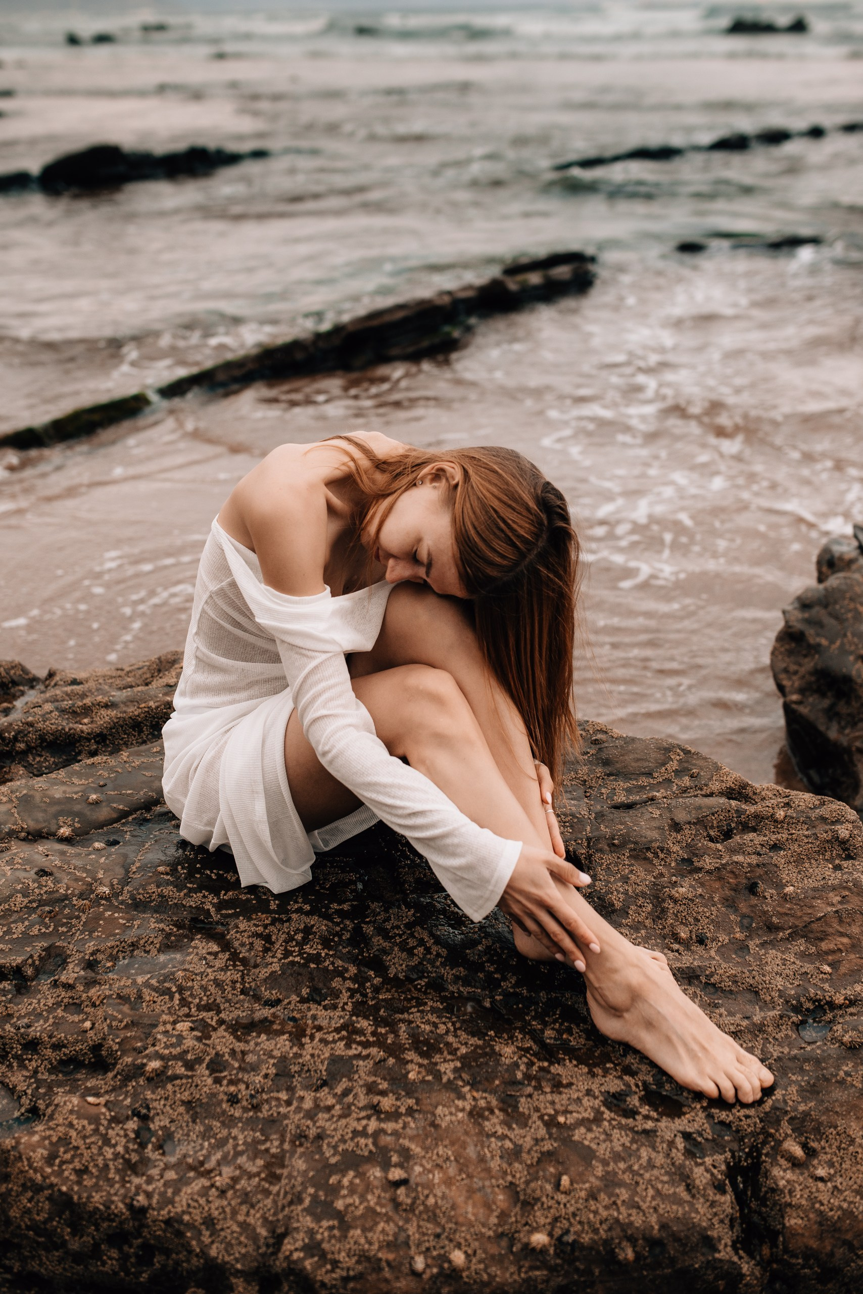 Марина и море…. Photographer in Bilbao Irina Makou