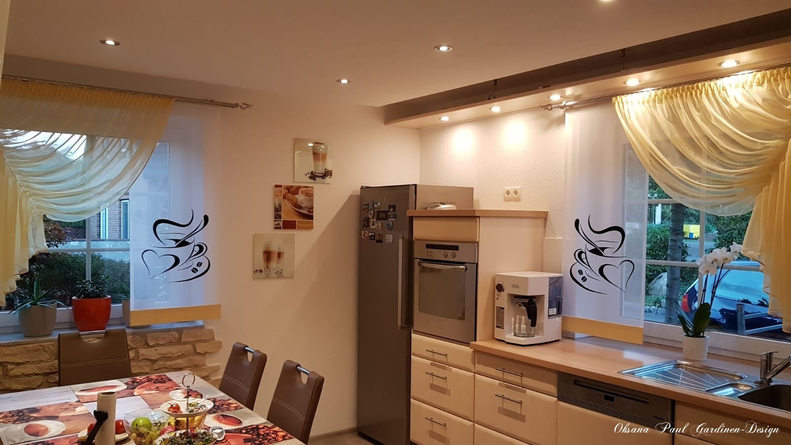 Oksana Paul-Gardinen-Design Oksana Paul ✧ Art of Gardinen & Textile Design ✧ Polymer Clay Art & Handmade Creatures