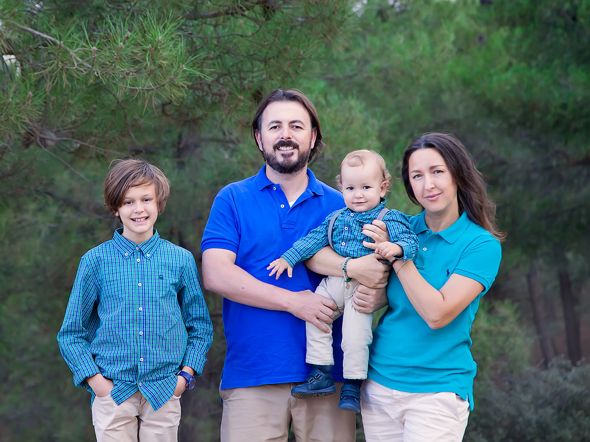 Familia. Fotógrafo Almeria. Swetlana Ushakova