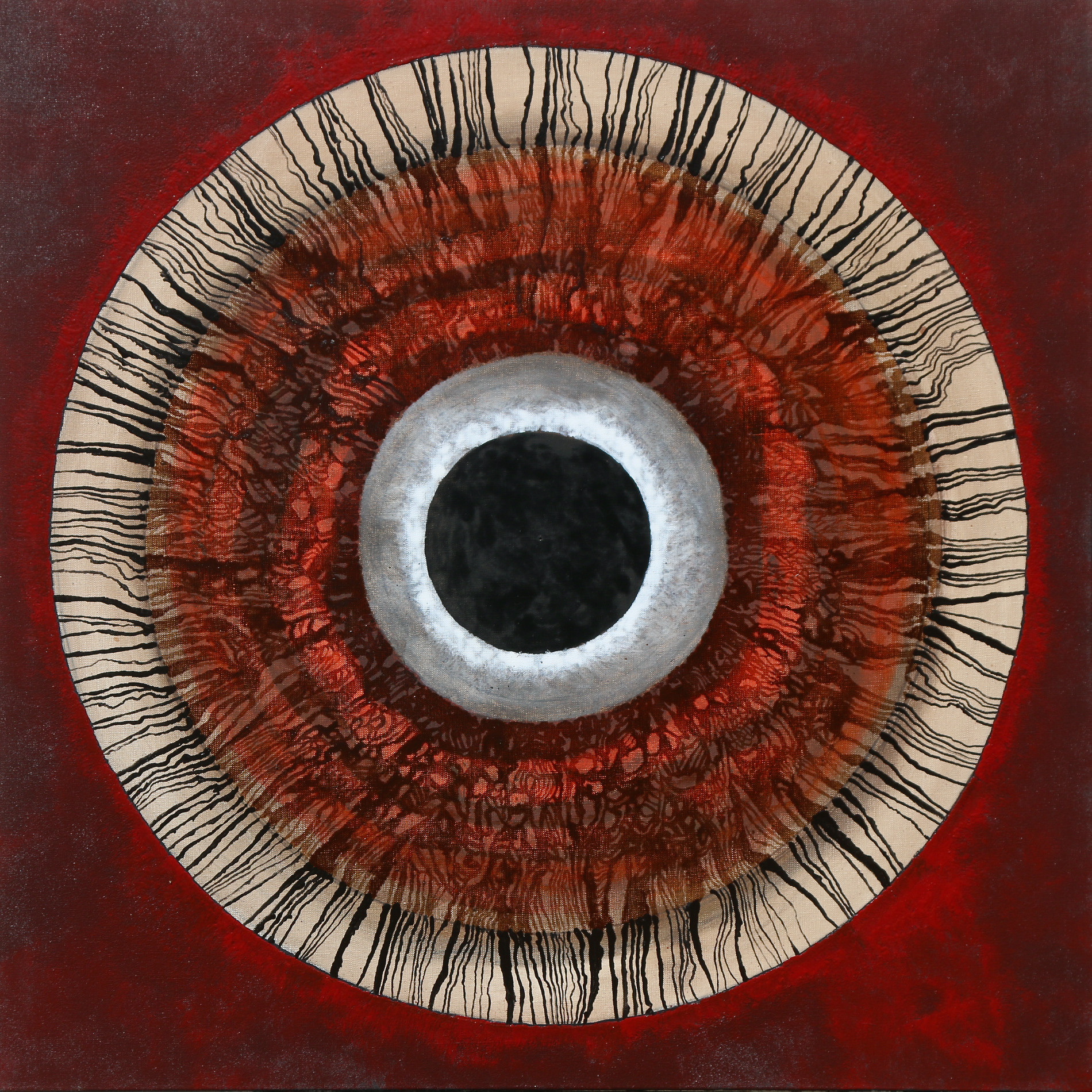 Mandala, malarstwo, Andrzej Strumiłło, polska sztuka współczesna, polski artysta