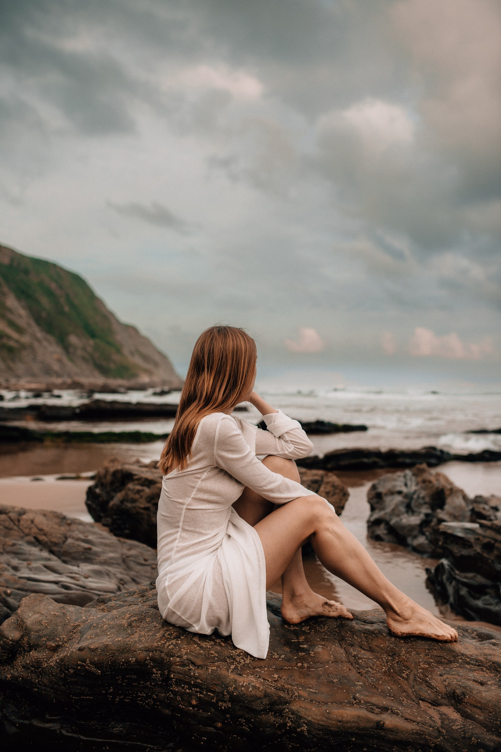 Марина и море…. Photographer in Bilbao Irina Makou