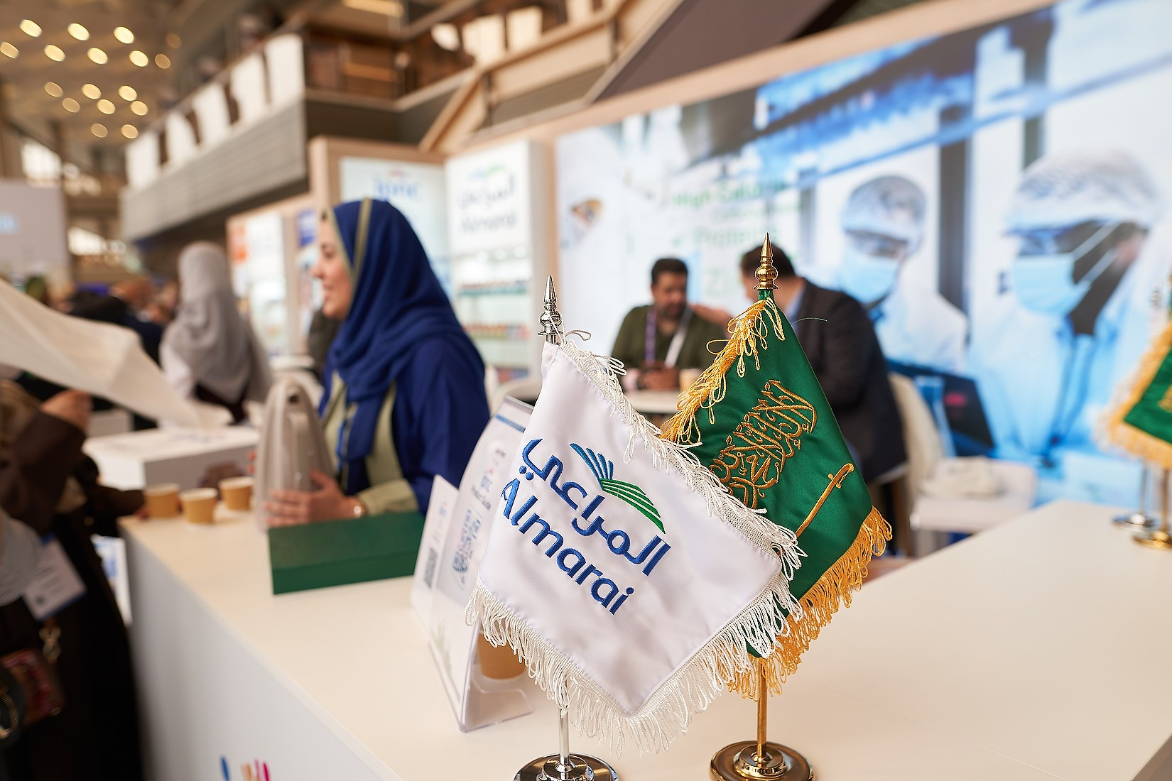 Prague Trade Show Photography focusing on Almaria from Saudi Arabia, a key participant at the global 47th ESPEN Congress on Nutrition & Metabolism.